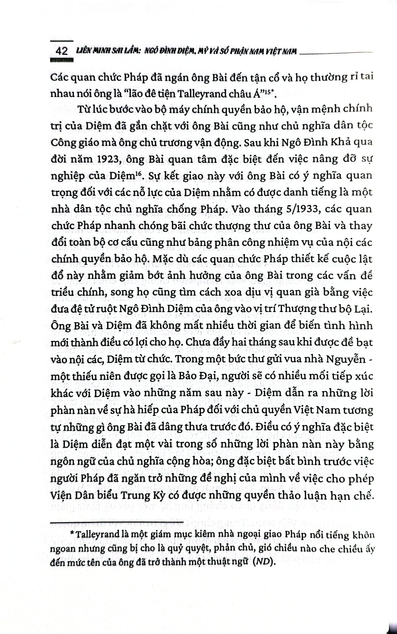 Liên Minh Sai Lầm - Ngô Đình Diệm, Mỹ Và Số Phận Nam Việt Nam - Edwar Millẻ (XB 2024)