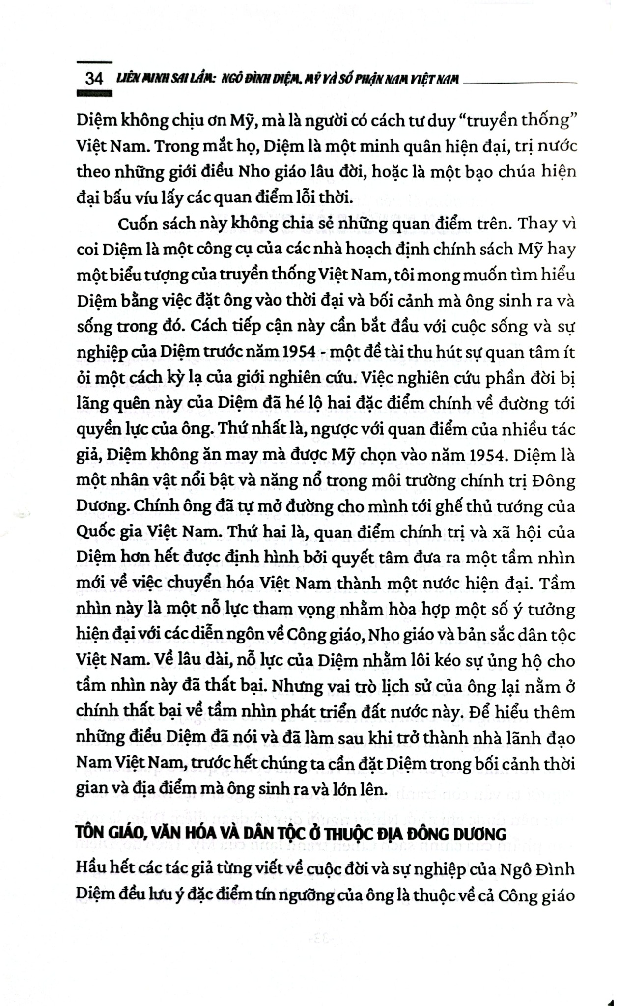 Liên Minh Sai Lầm - Ngô Đình Diệm, Mỹ Và Số Phận Nam Việt Nam - Edwar Millẻ (XB 2024)
