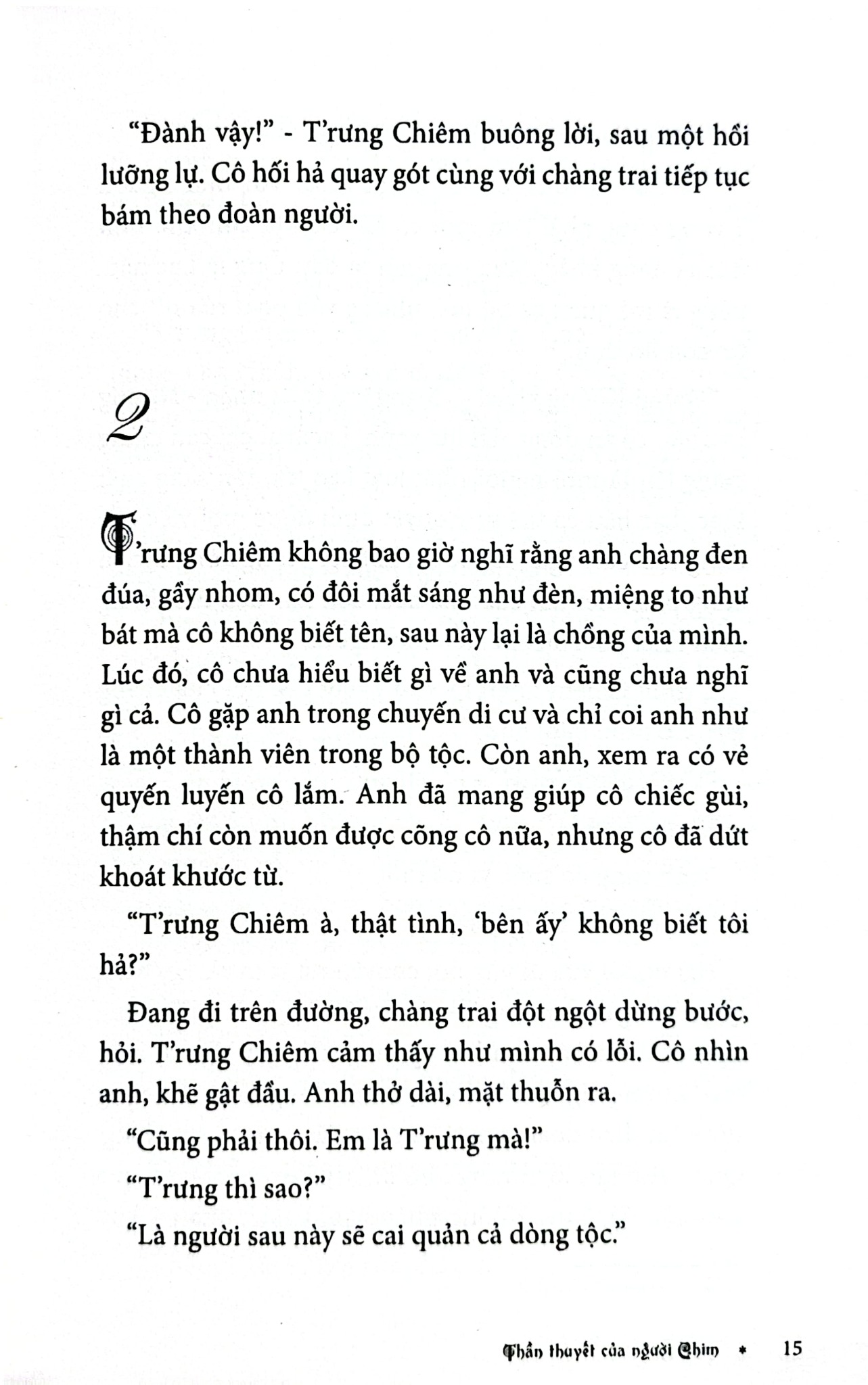 Thần Thuyết Của Người Chim - Văn Lê