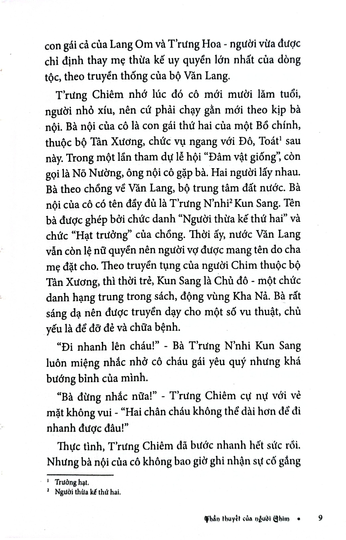 Thần Thuyết Của Người Chim - Văn Lê