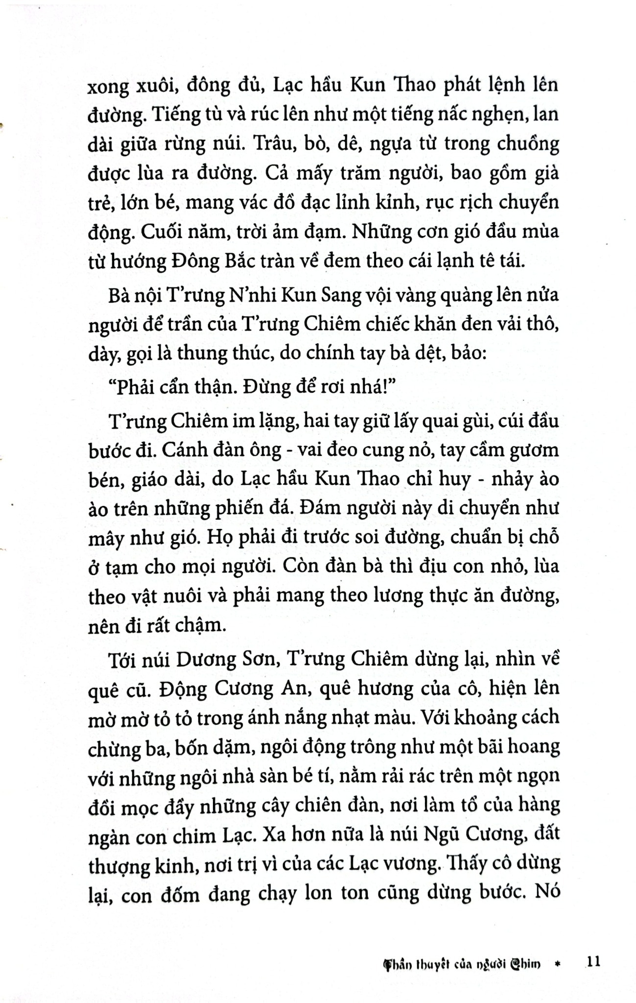 Thần Thuyết Của Người Chim - Văn Lê