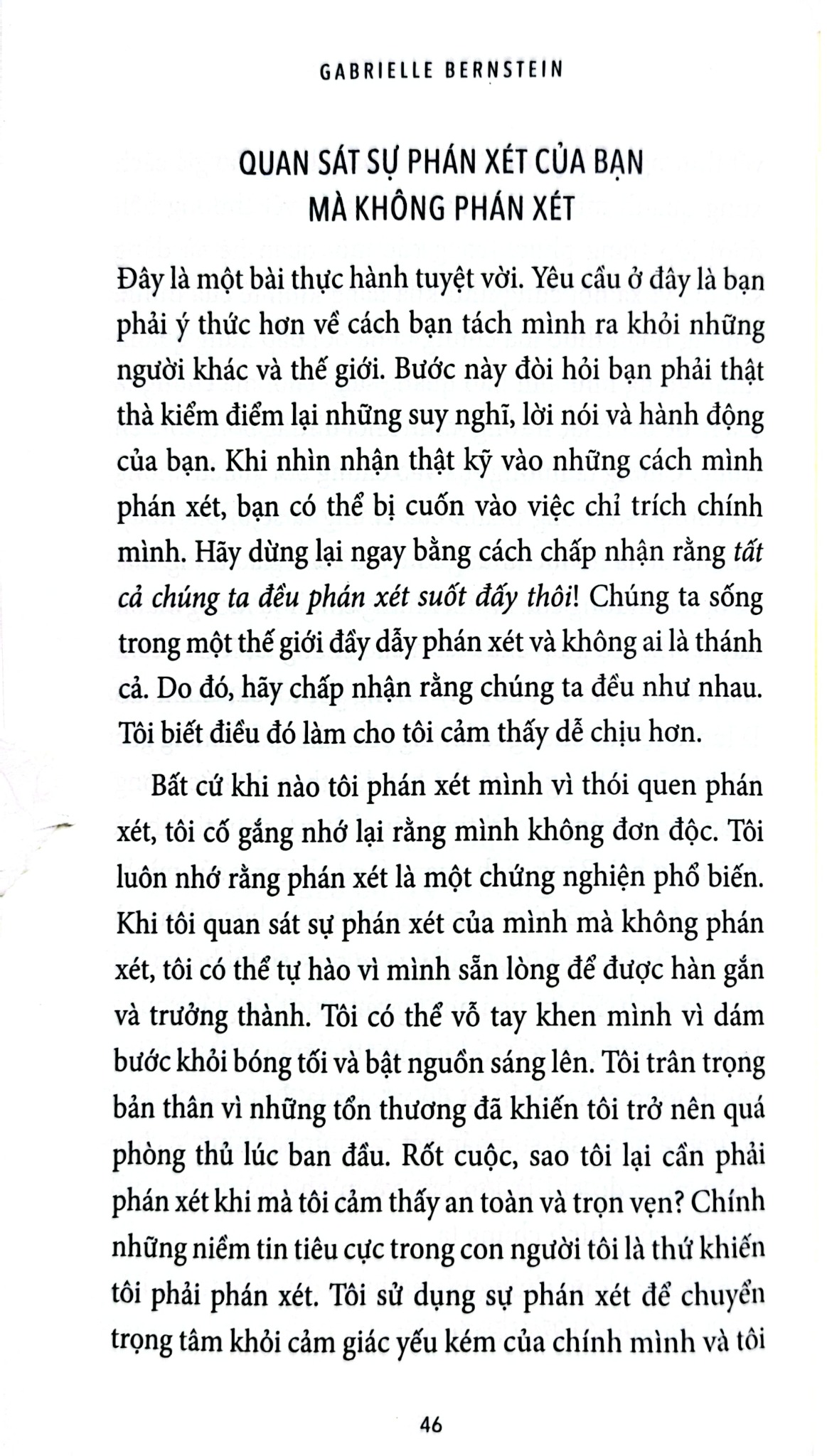 Từ Bỏ Phán Xét - Để Sống Cuộc Đời Tươi Đẹp Hơn - Gabrielle Bernstein