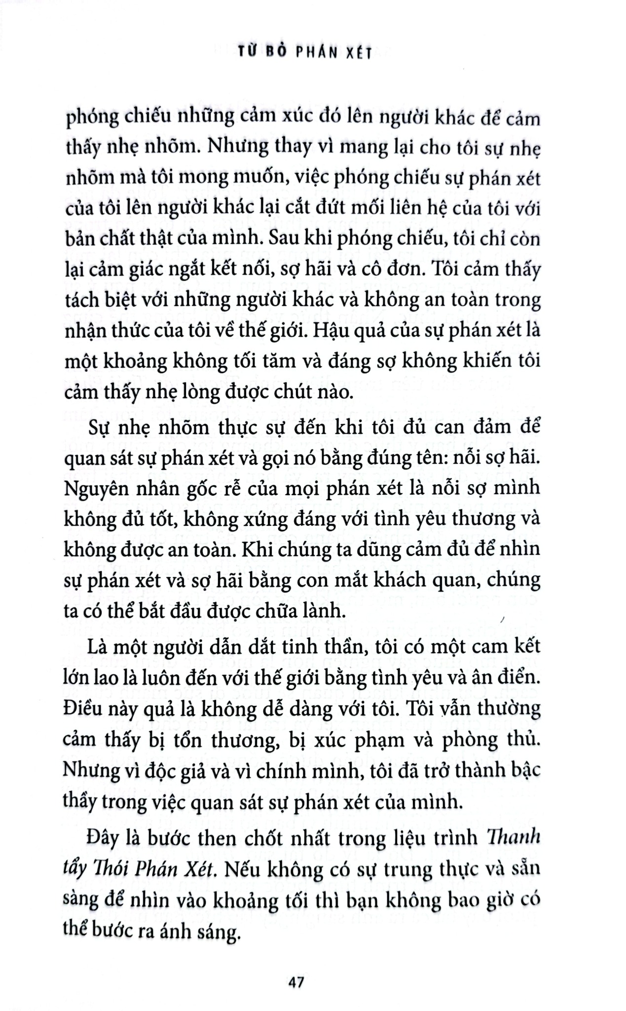Từ Bỏ Phán Xét - Để Sống Cuộc Đời Tươi Đẹp Hơn - Gabrielle Bernstein