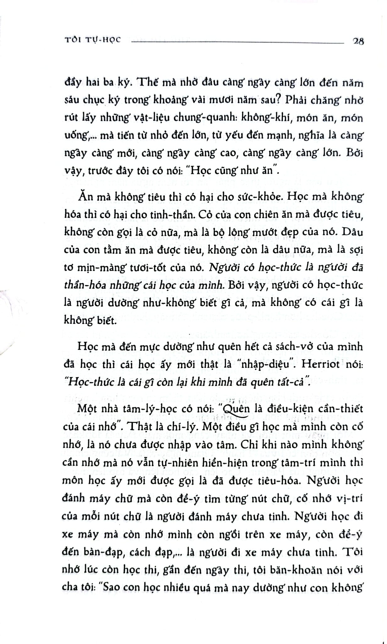 Tôi Tự Học - Thu Giang Nguyễn Duy Cần