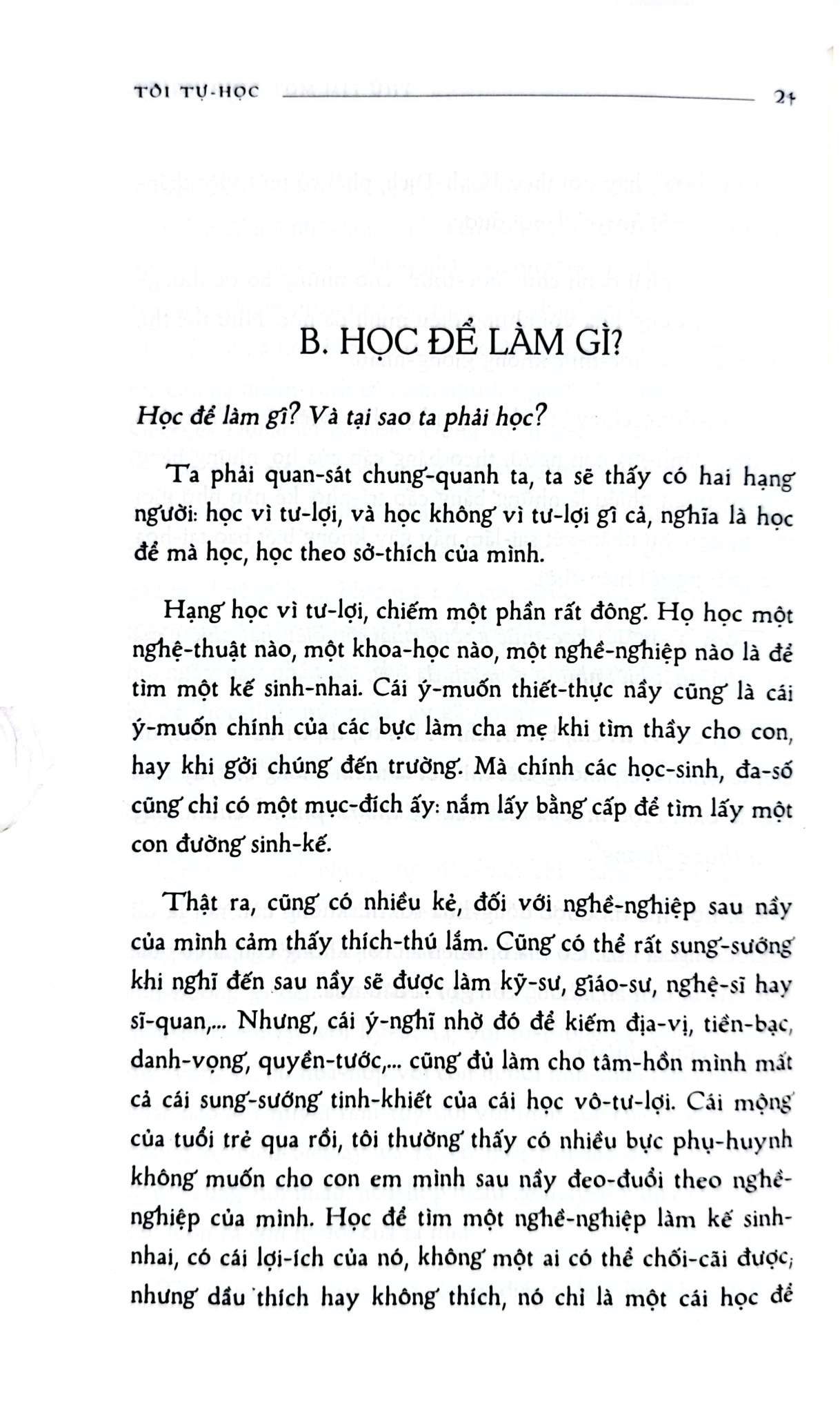 Tôi Tự Học - Thu Giang Nguyễn Duy Cần