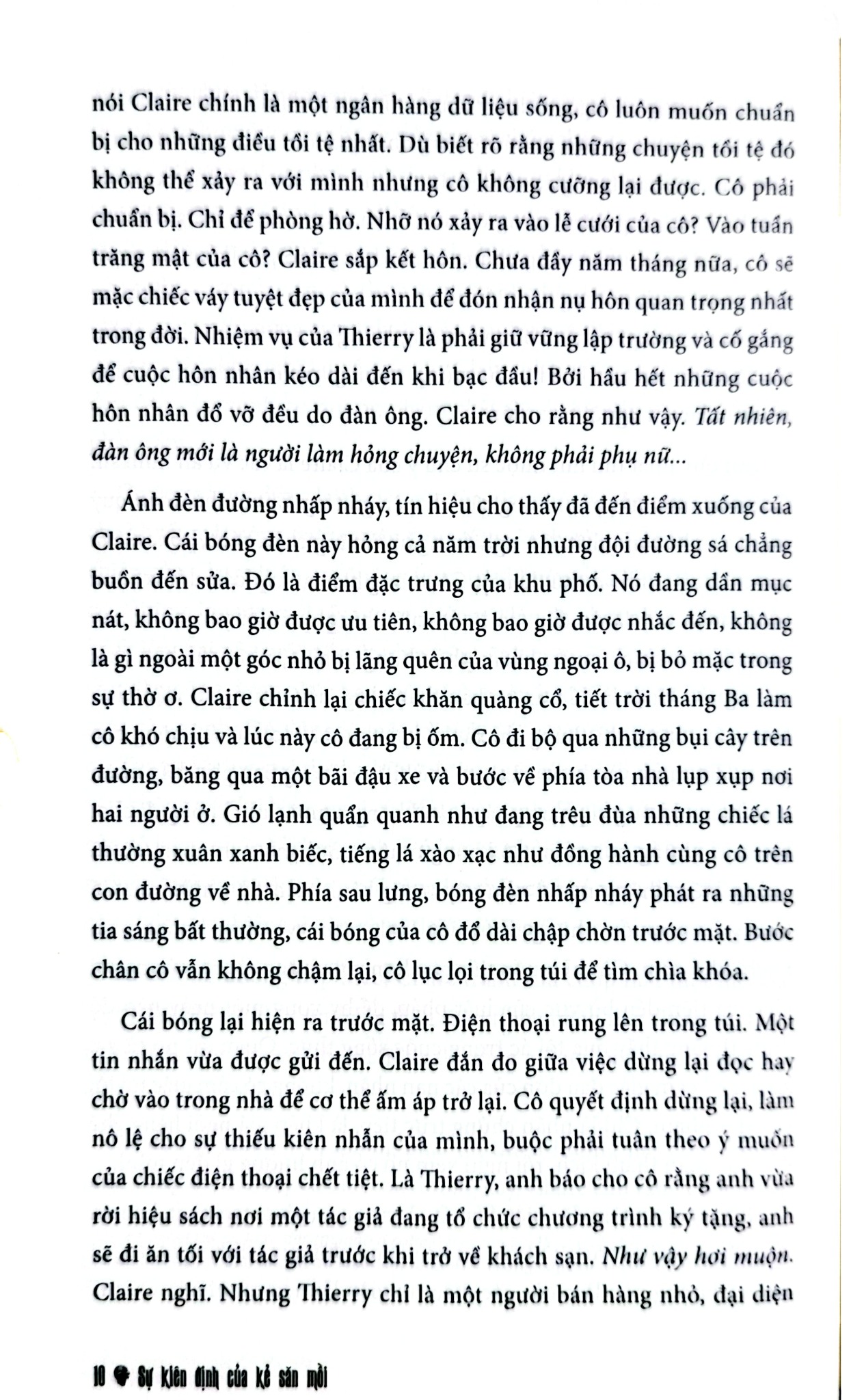 Sự Kiên Định Của Kẻ Săn Mồi - Maxime Chattam