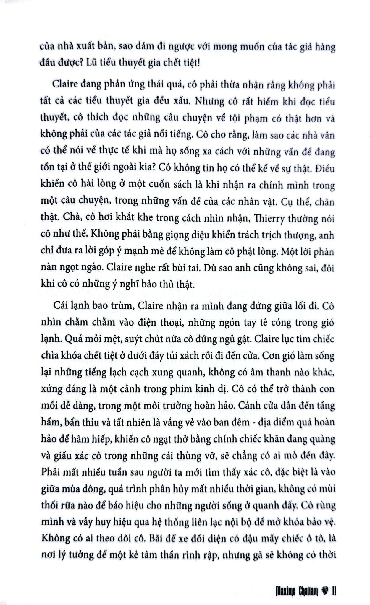 Sự Kiên Định Của Kẻ Săn Mồi - Maxime Chattam