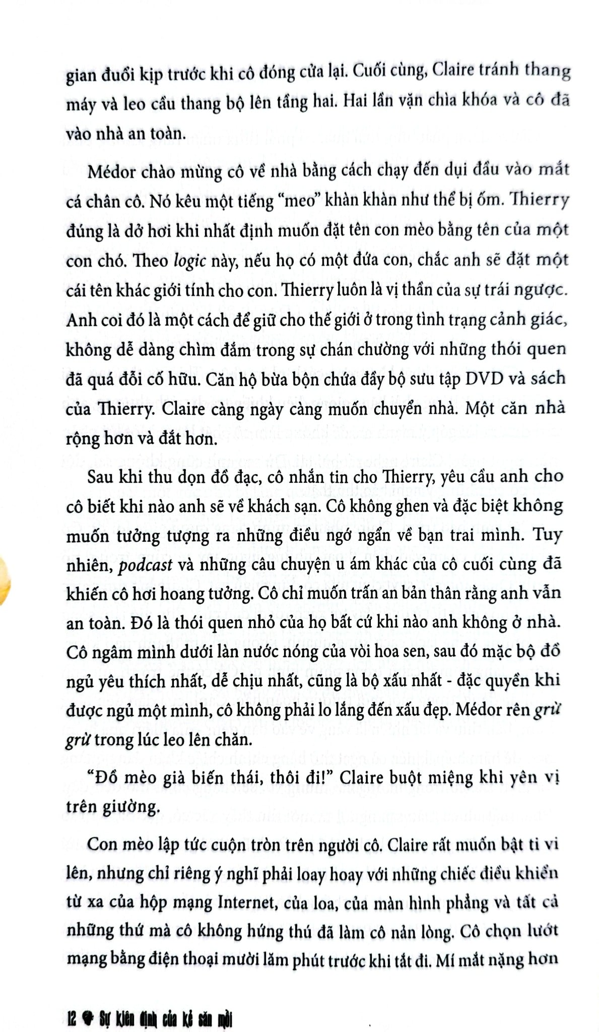 Sự Kiên Định Của Kẻ Săn Mồi - Maxime Chattam