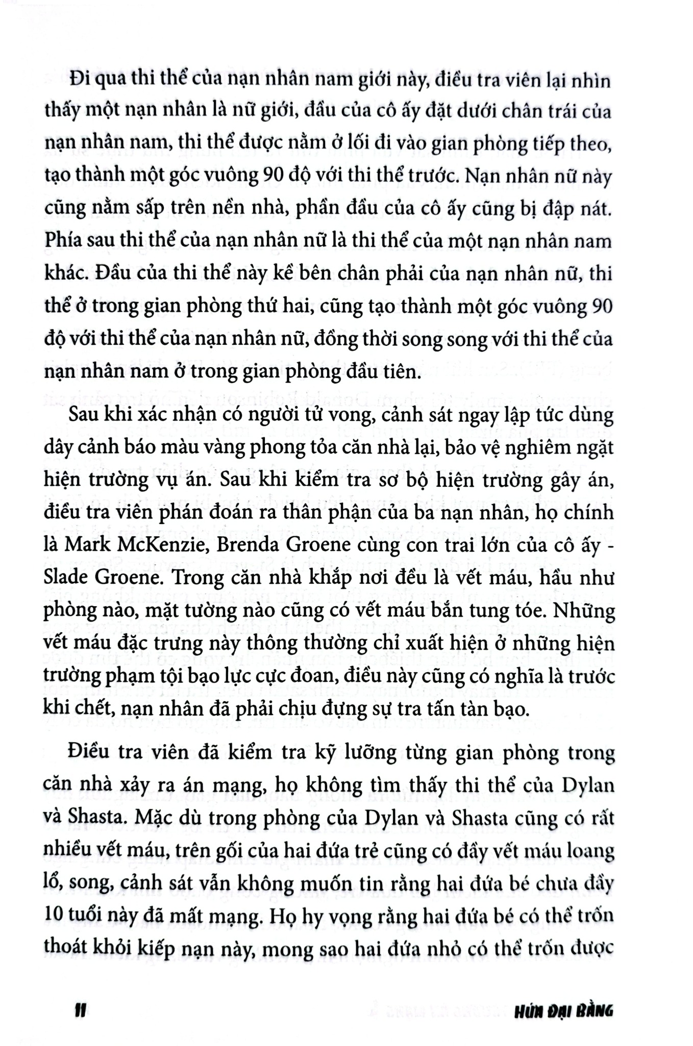 Điều Tra Hiện Trường Án Mạng - Những Tội Ác Không Hoàn Hảo - Hứa Đại Bằng
