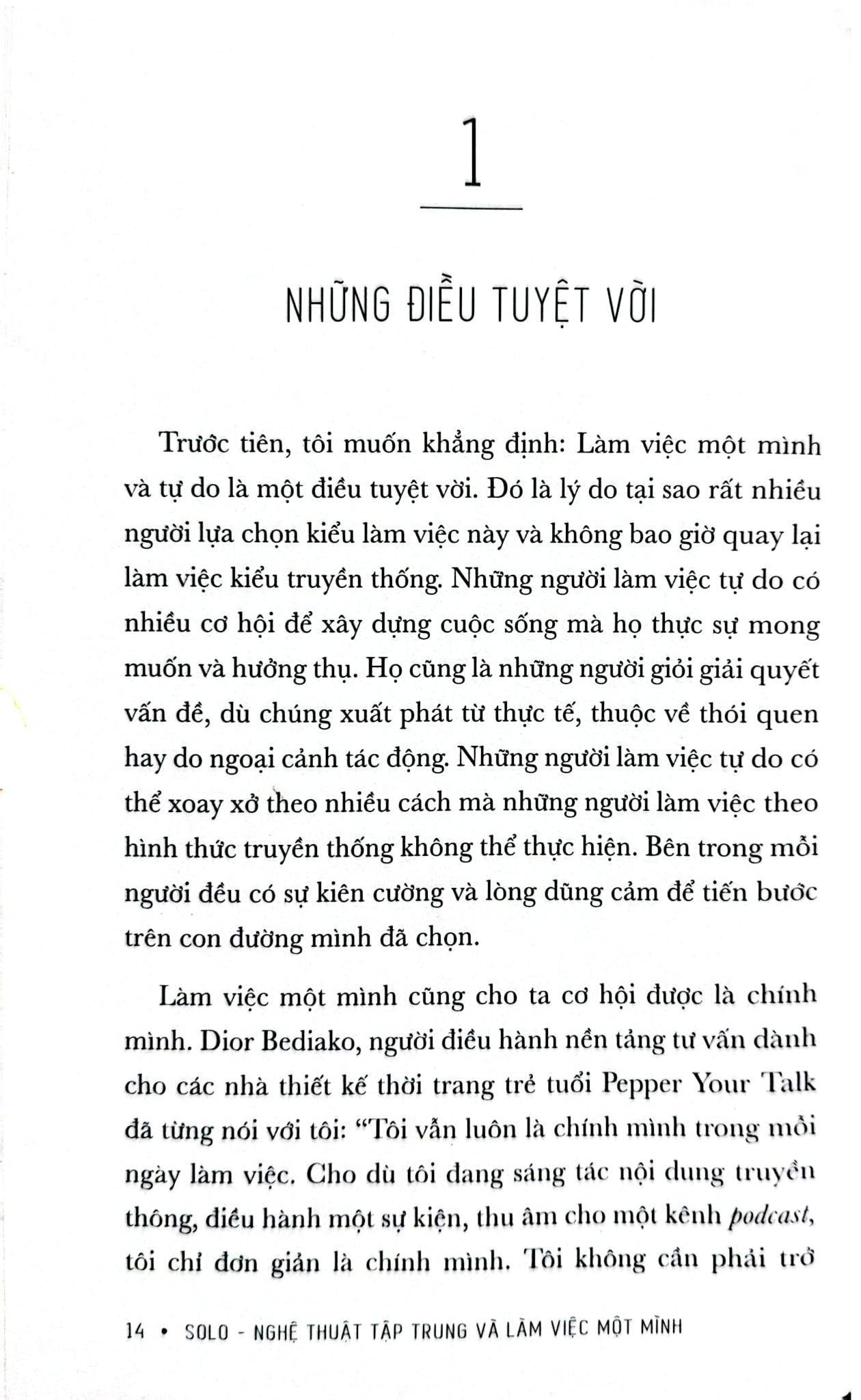 Solo - Nghệ Thuật Tập Trung Và Làm Việc Một Mình - Rebecca Seal