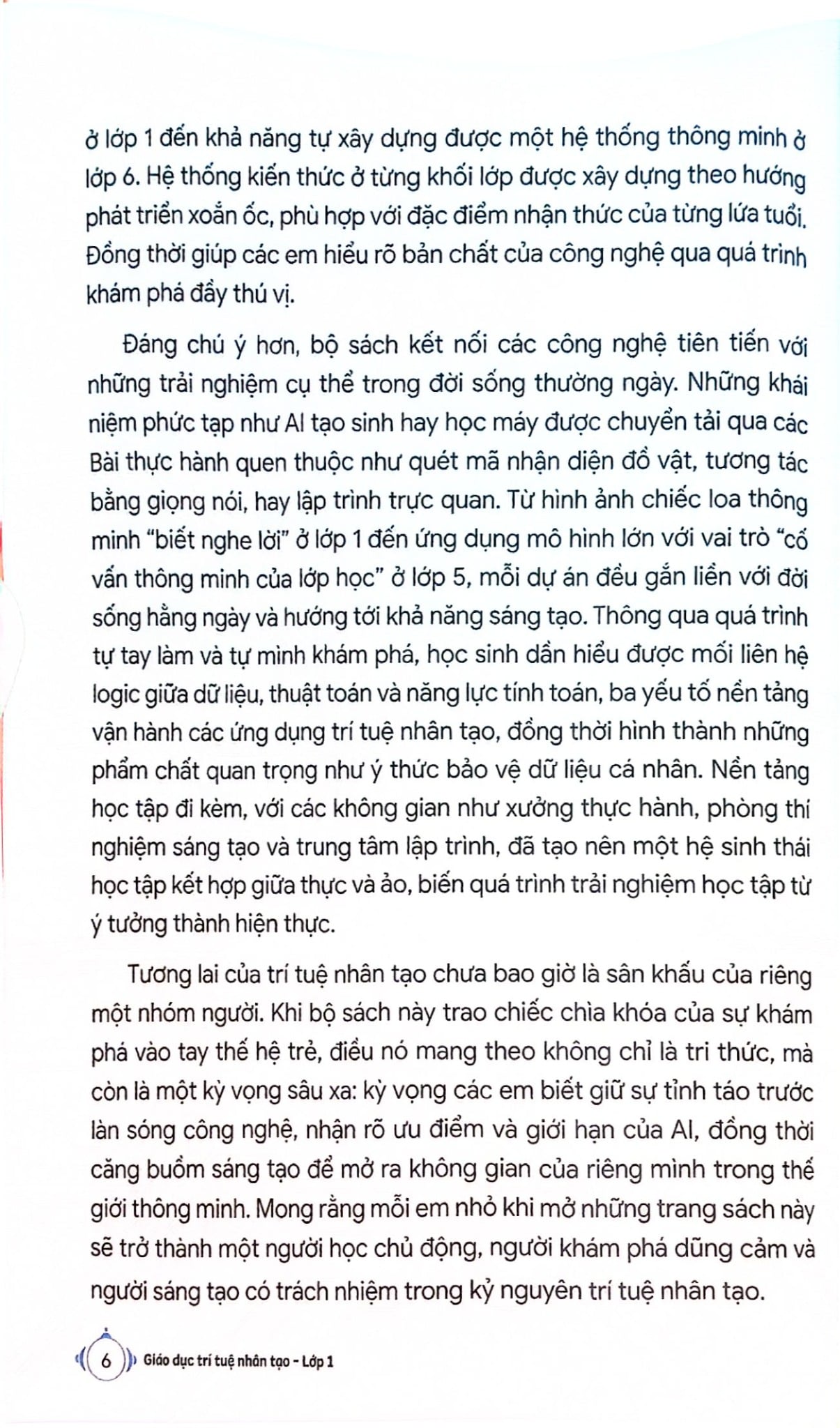 Giáo Dục Trí Tuệ Nhân Tạo - Lớp 1 - Nhiều Tác Giả