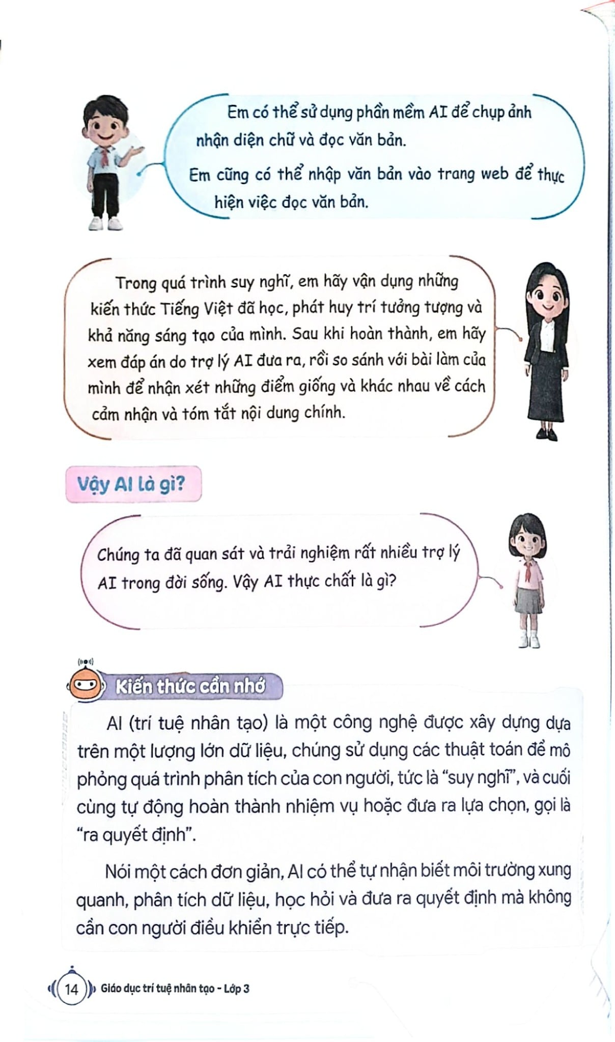 Giáo Dục Trí Tuệ Nhân Tạo - Lớp 3 - Nhiều Tác Giả