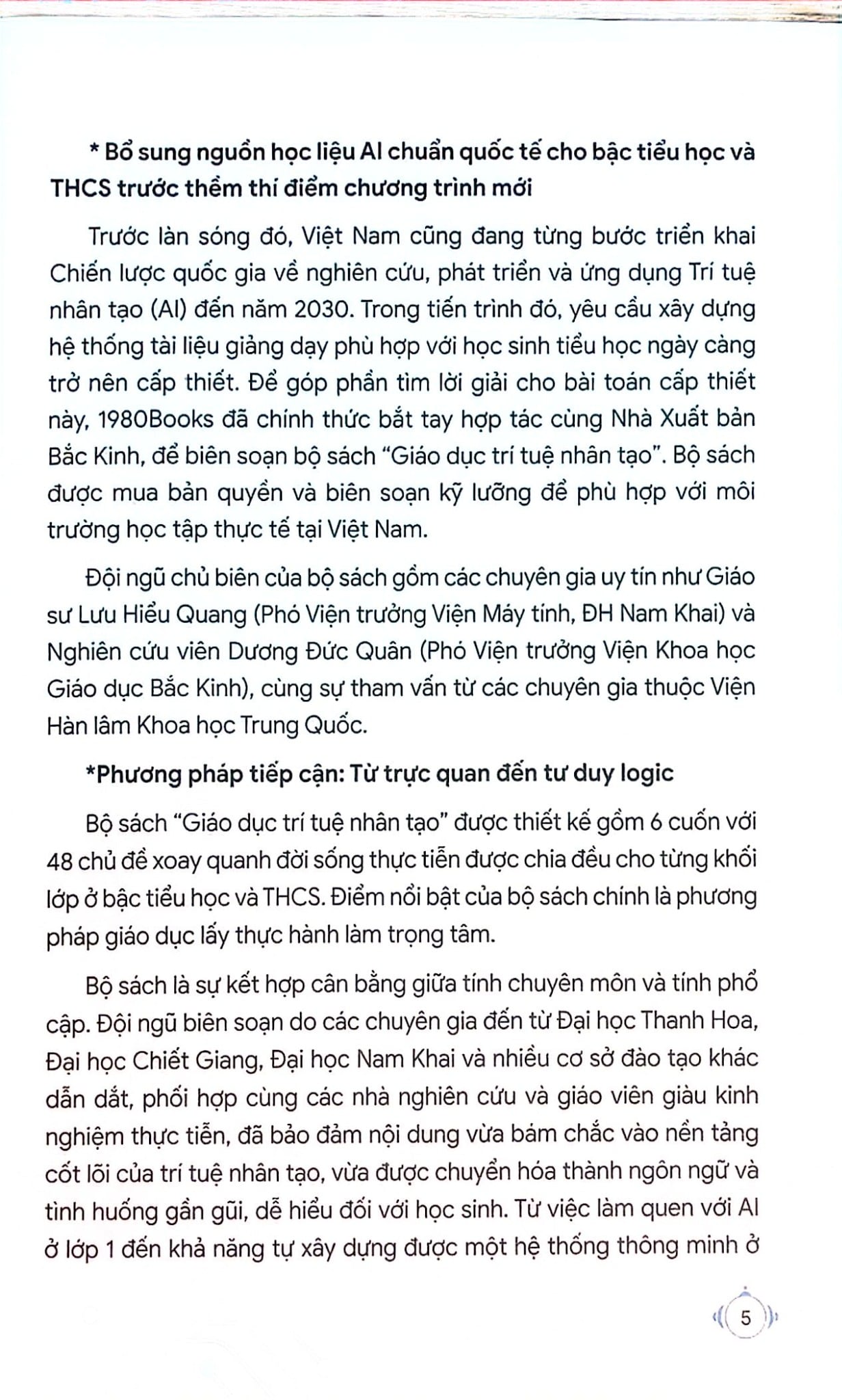 Giáo Dục Trí Tuệ Nhân Tạo - Lớp 3 - Nhiều Tác Giả