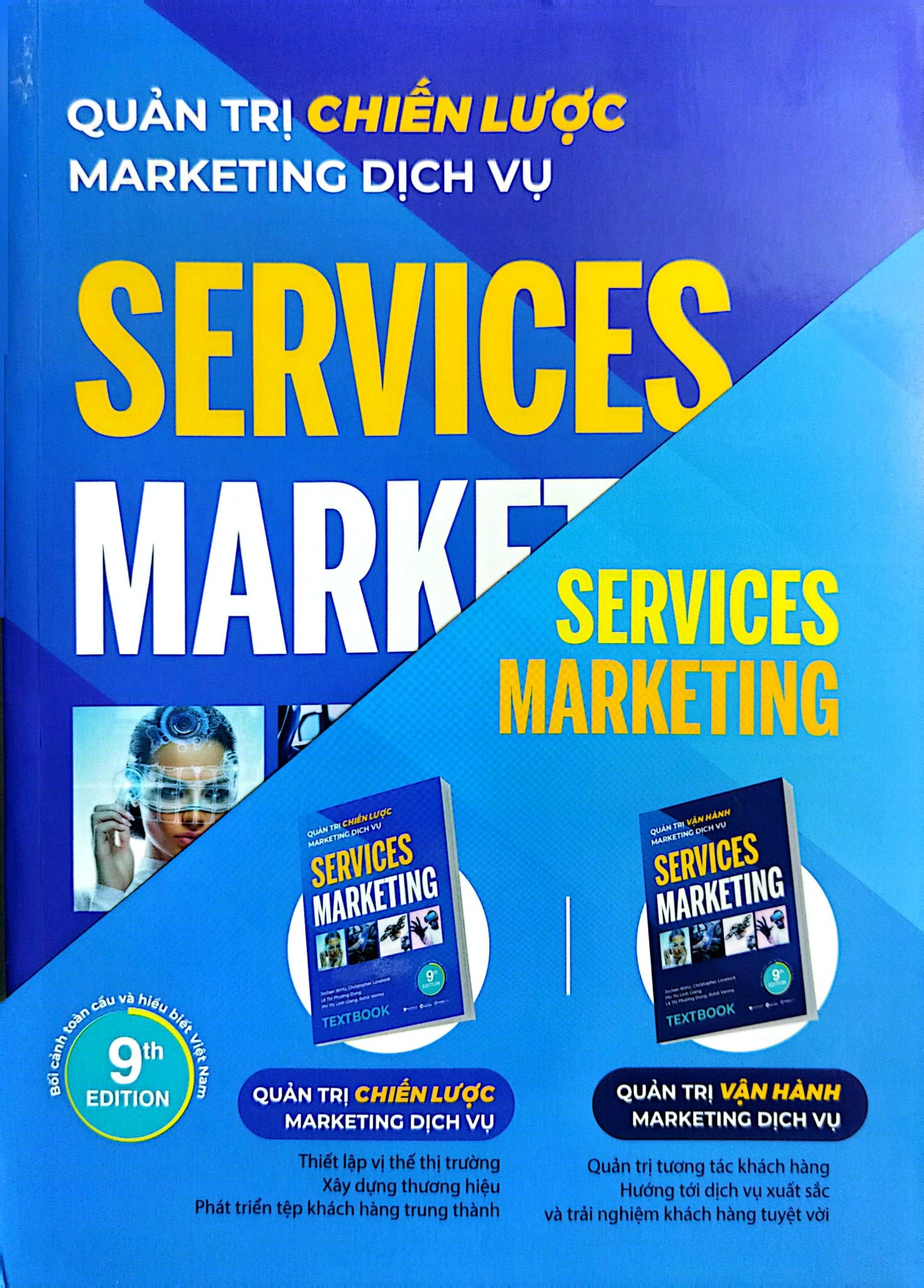 Boxset 2 Cuốn Textbook Services Marketing - Quản Trị Chiến Lược + Marketing Dịch Vụ