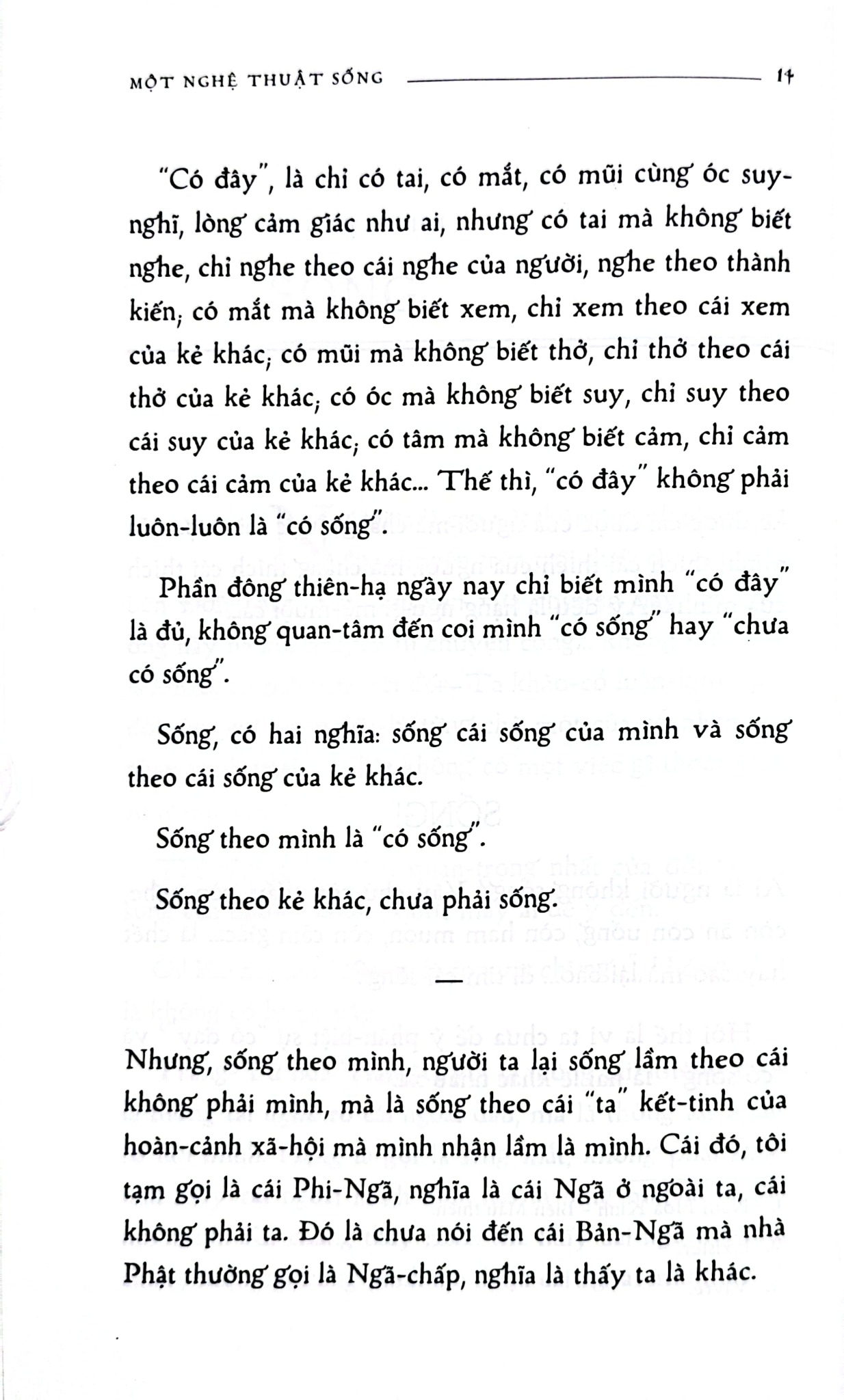 Một Nghệ Thuật Sống (Ấn Bản Hoài Cổ) - Thu Giang Nguyễn Duy Cần