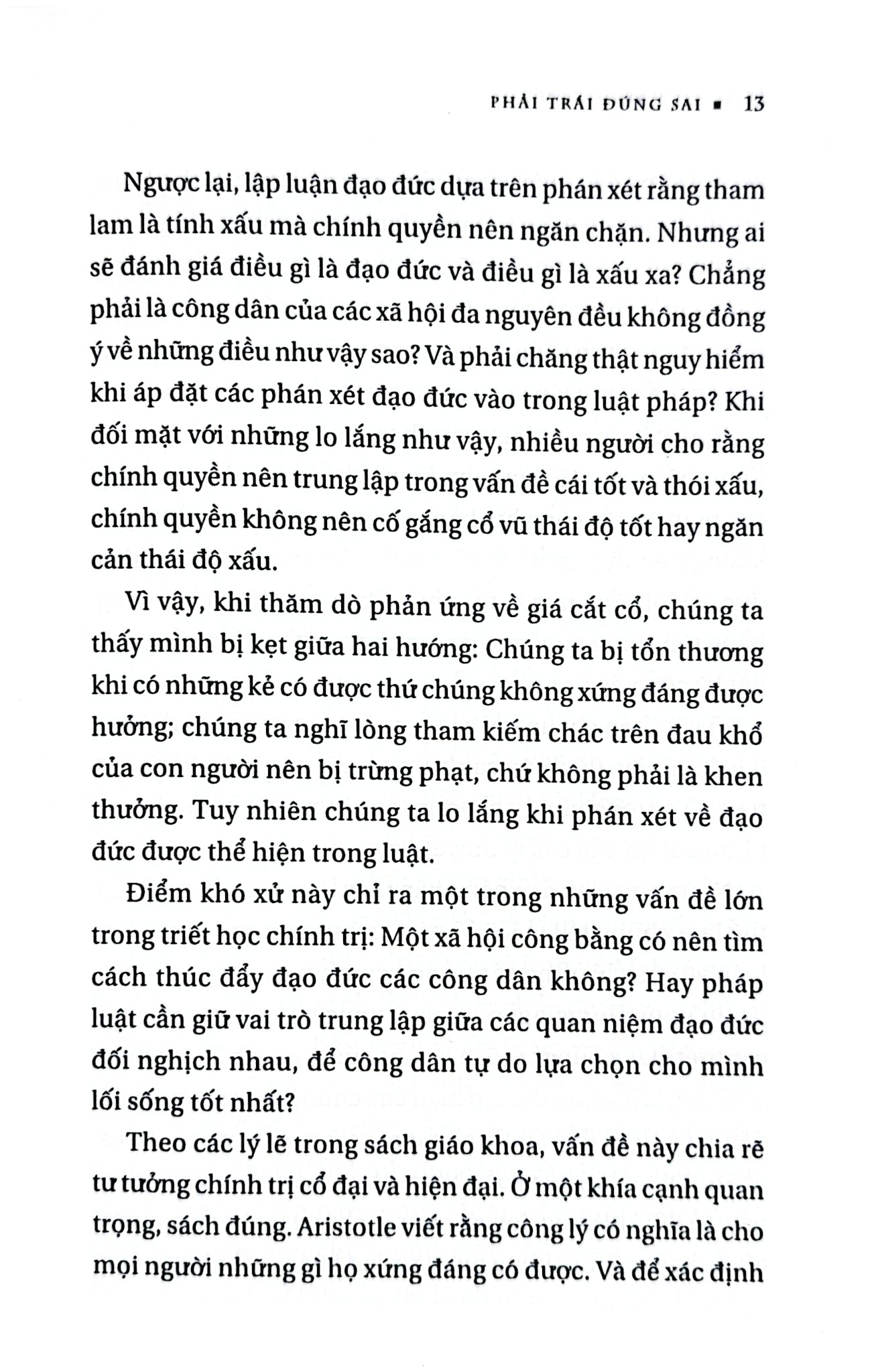 Phải Trái Đúng Sai - Michael Sandel