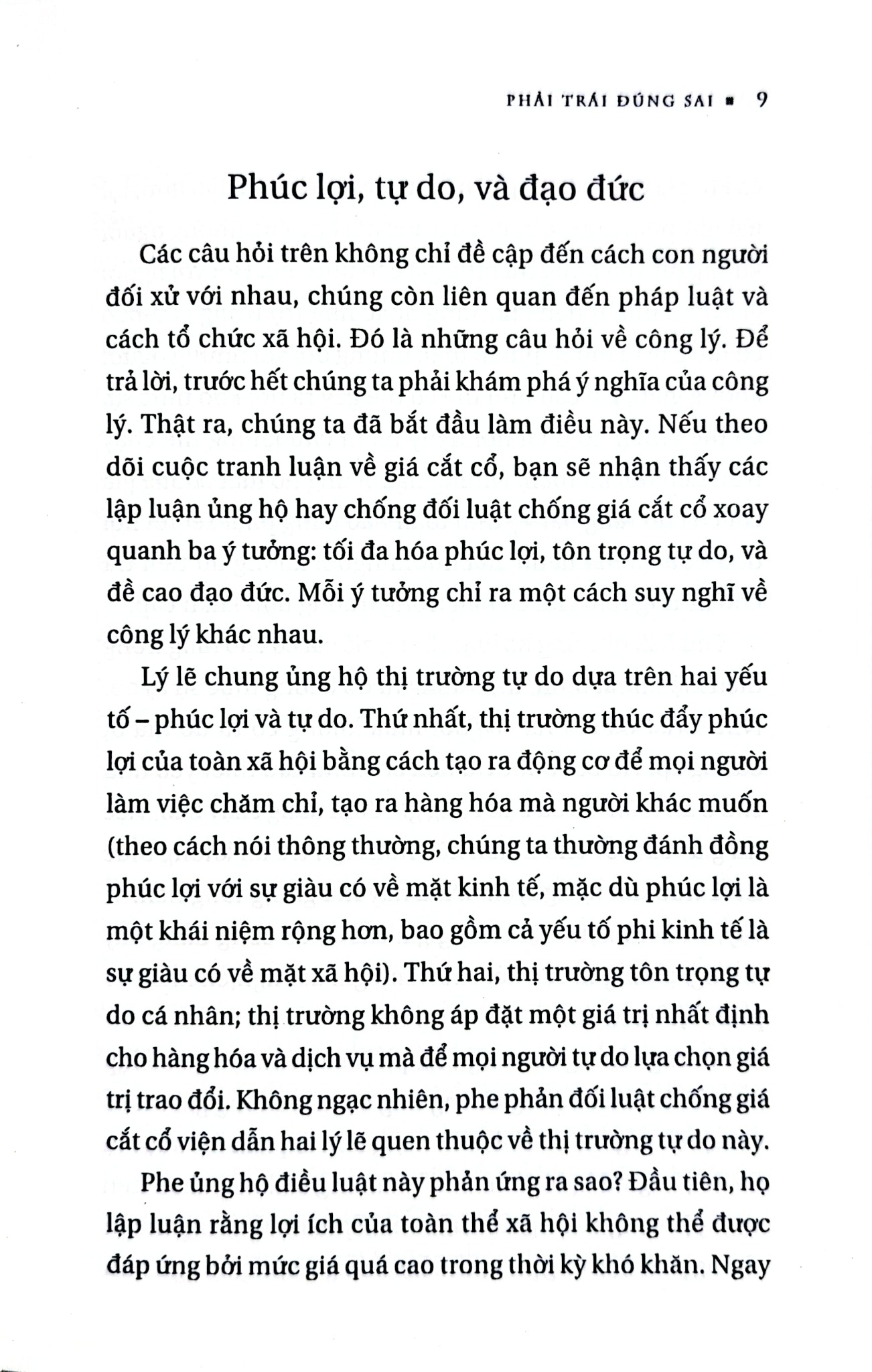 Phải Trái Đúng Sai - Michael Sandel