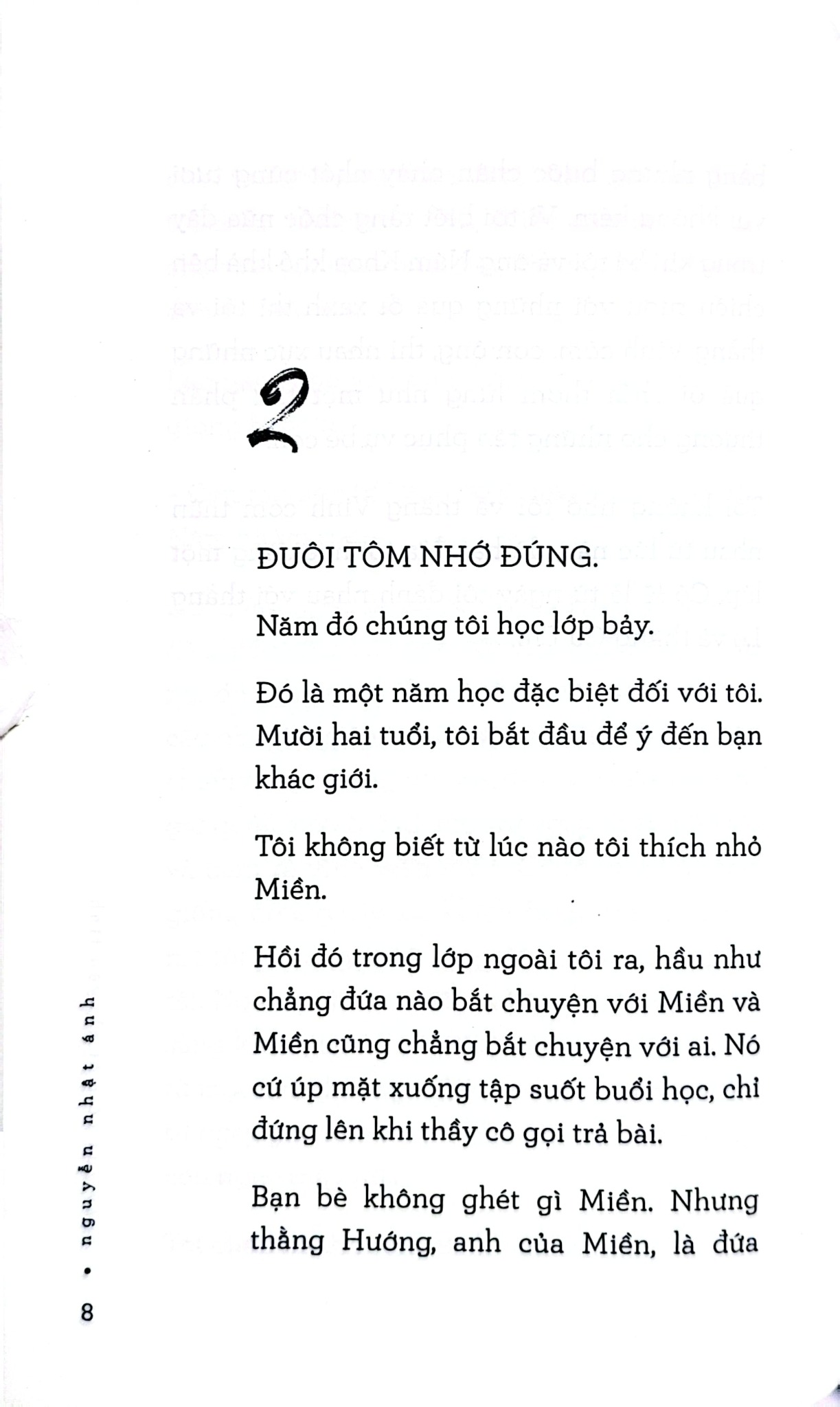 Ngày Xưa Có Một Chuyện Tình - Nguyễn Nhật Ánh