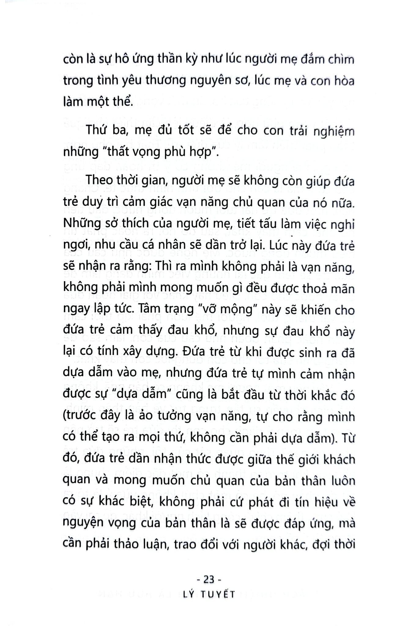Trách Nhiệm Gia Đình Là Hữu Hạn - Lý Tuyết