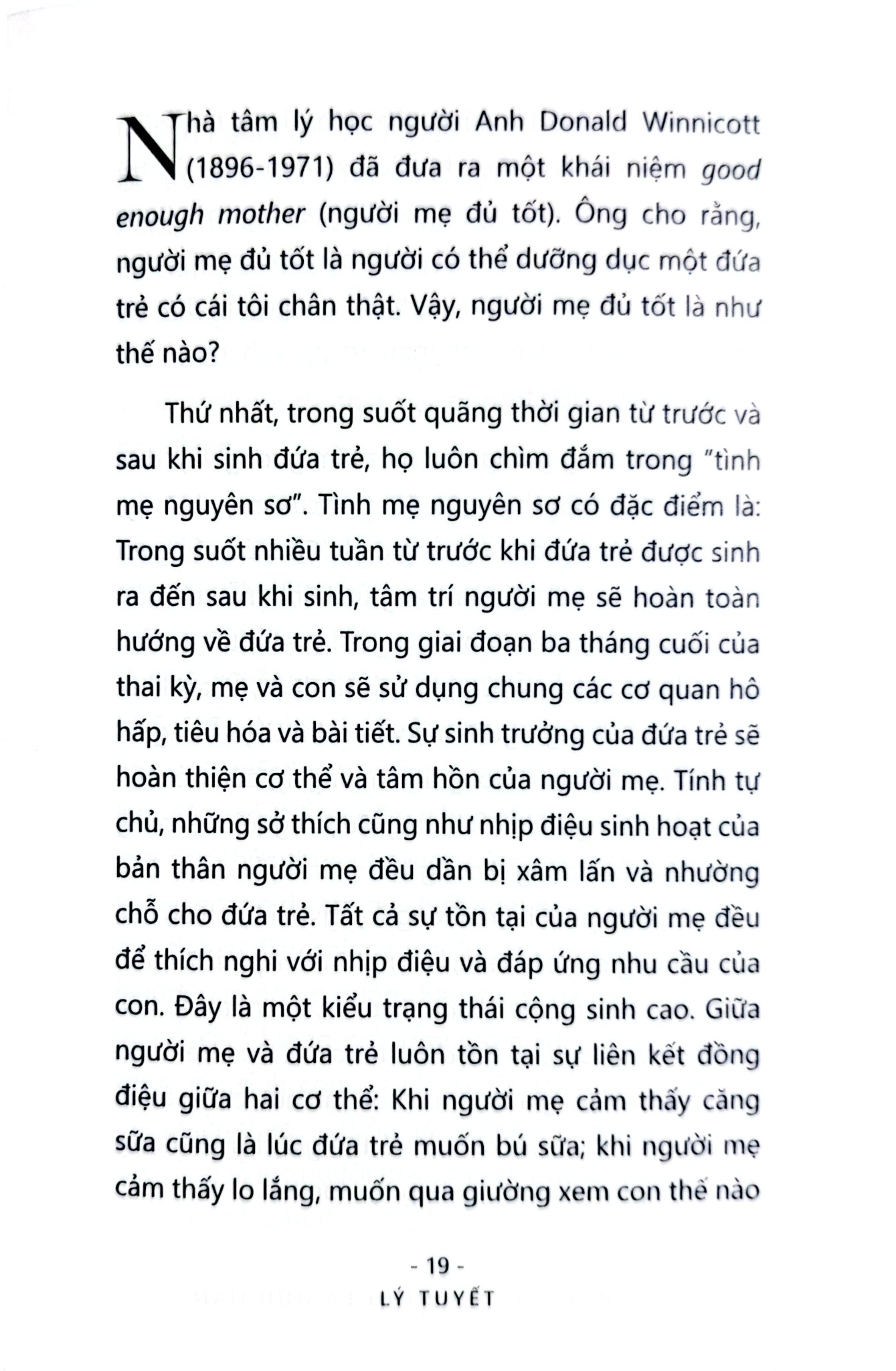 Trách Nhiệm Gia Đình Là Hữu Hạn - Lý Tuyết