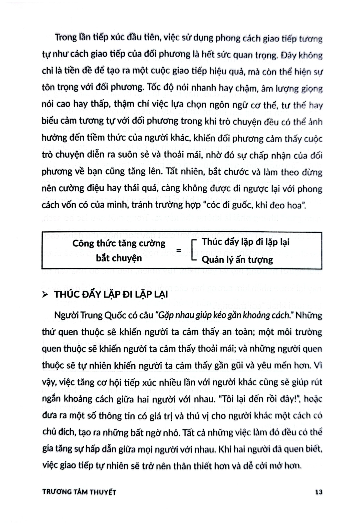 Thuật Giao Tiếp - Trương Tâm Thuyết
