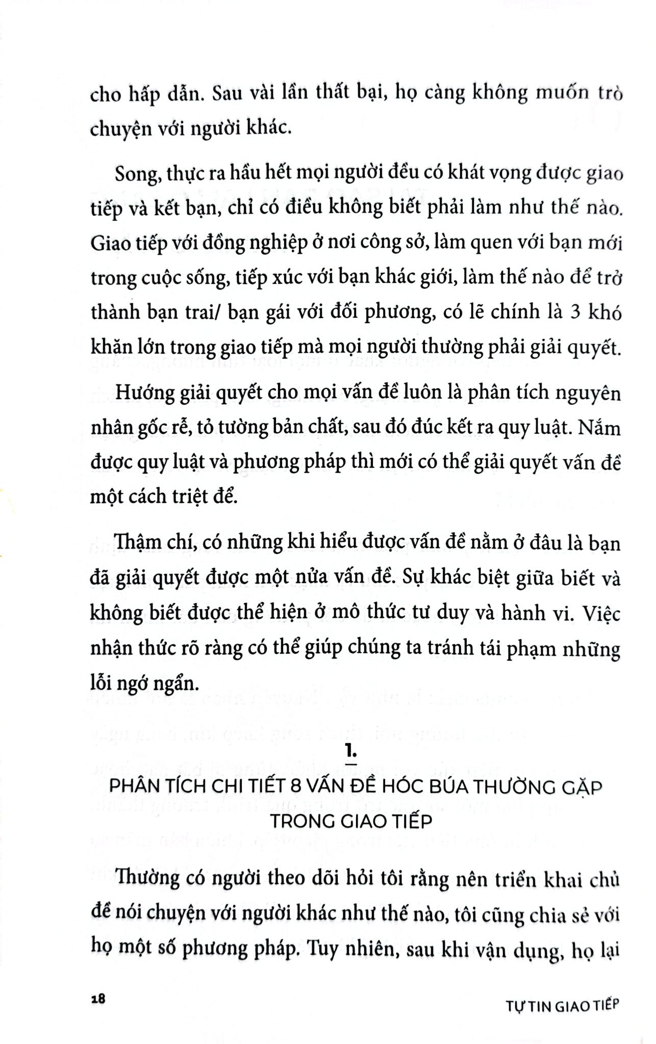 Tự Tin Giao Tiếp - Nghênh Nhận