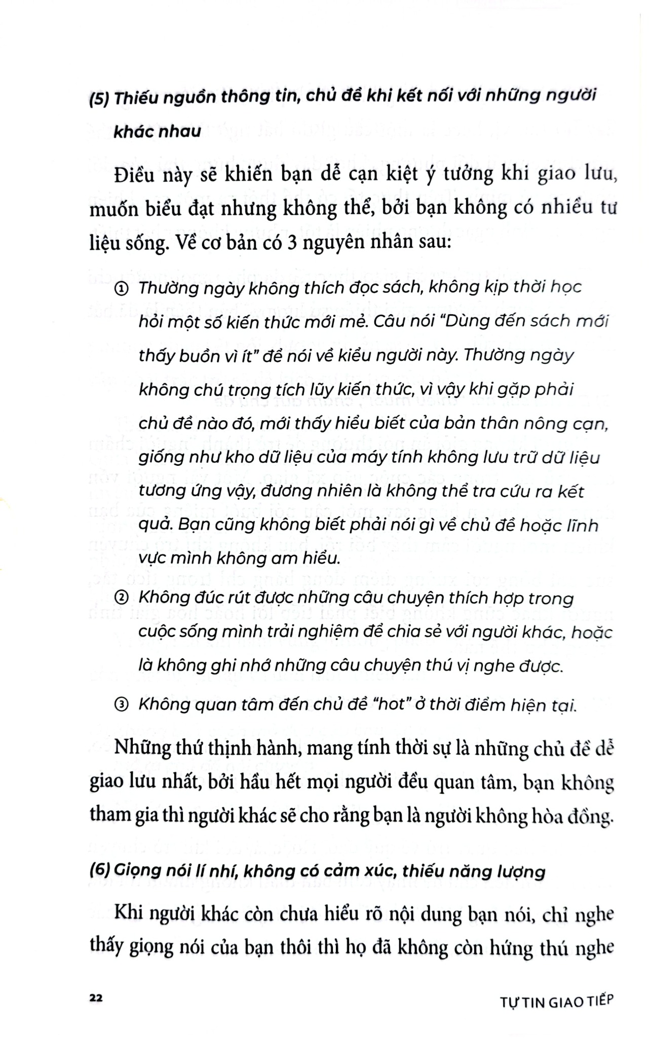 Tự Tin Giao Tiếp - Nghênh Nhận