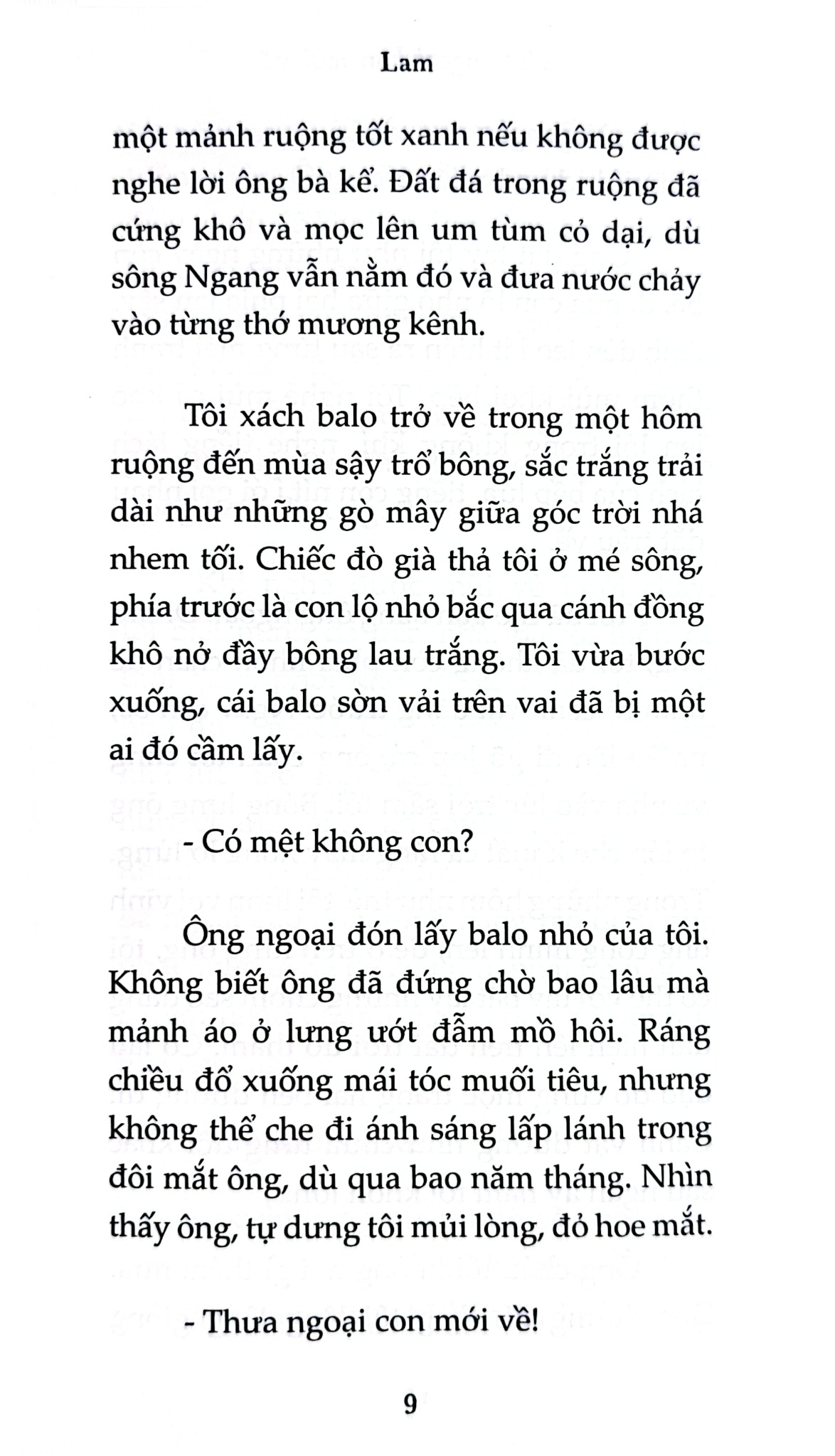 Thưa Ngoại Con Mới Về - Lam