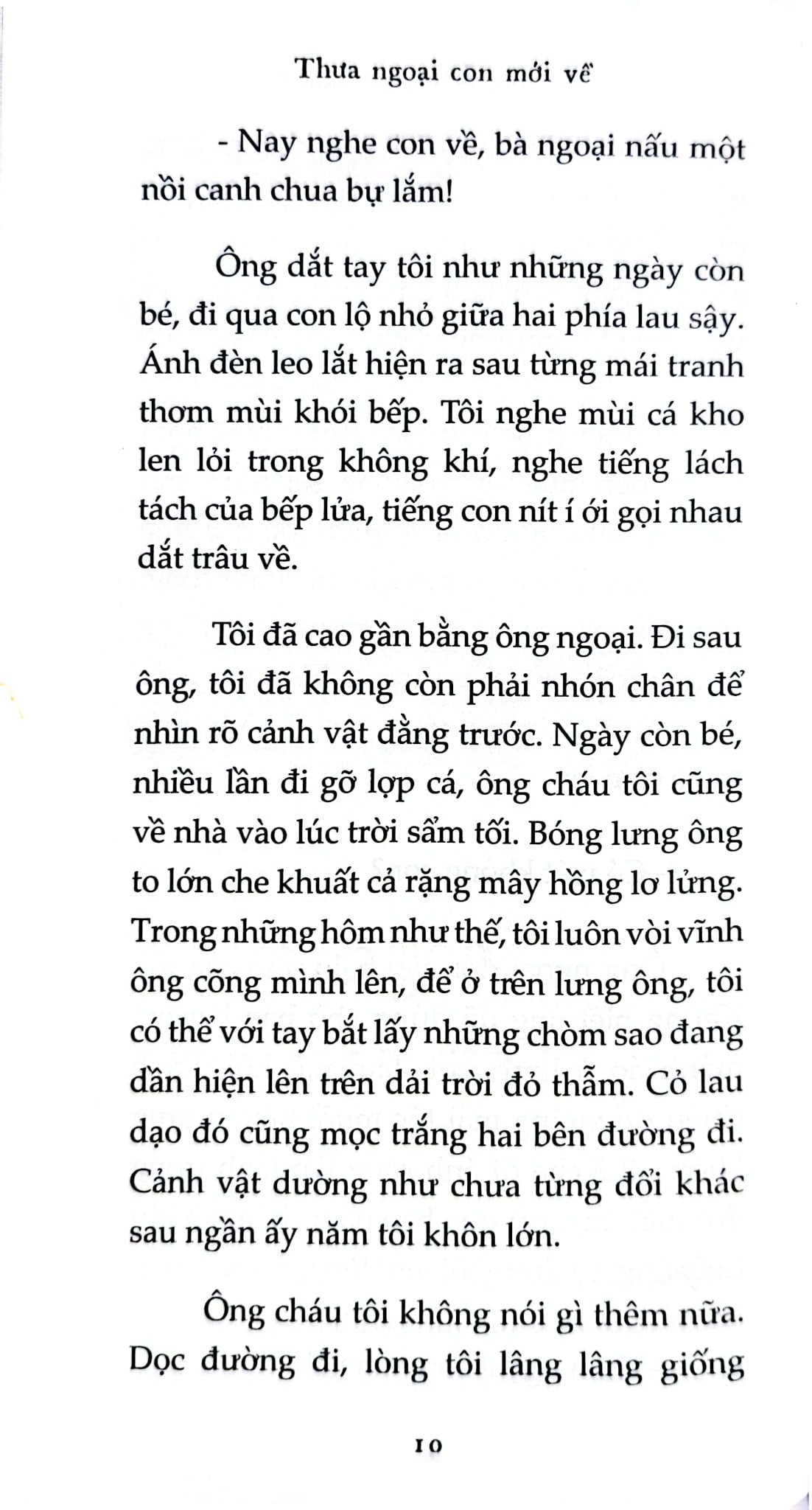 Thưa Ngoại Con Mới Về - Lam