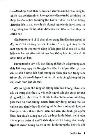  Tâm Lý Học Nói Gì Về Ấn Tượng Ban Đầu - Chu Nhất Nam 