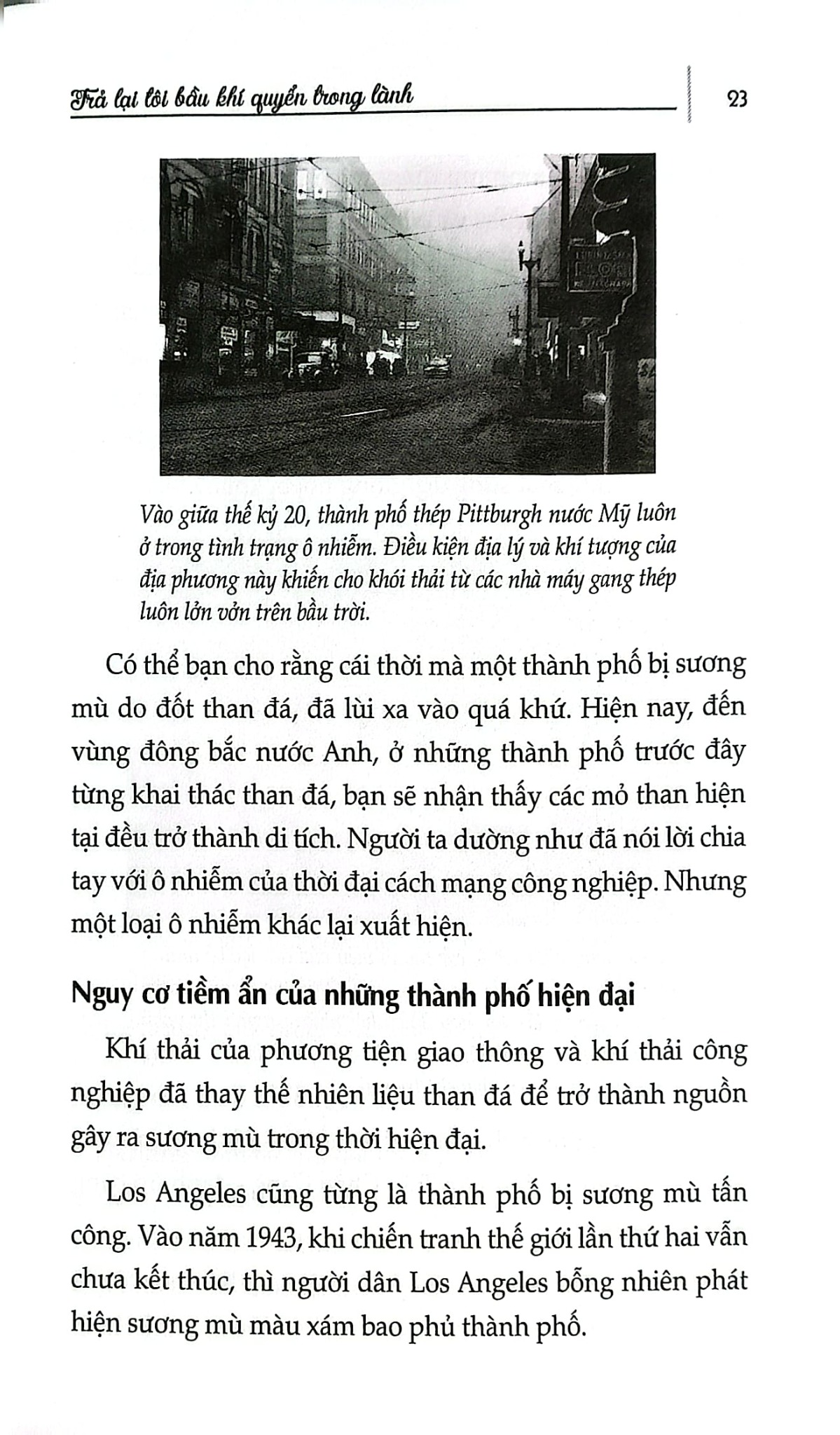 Trả Lại Tôi Bầu Khí Quyển Trong Lành - Trần Giang Sơn
