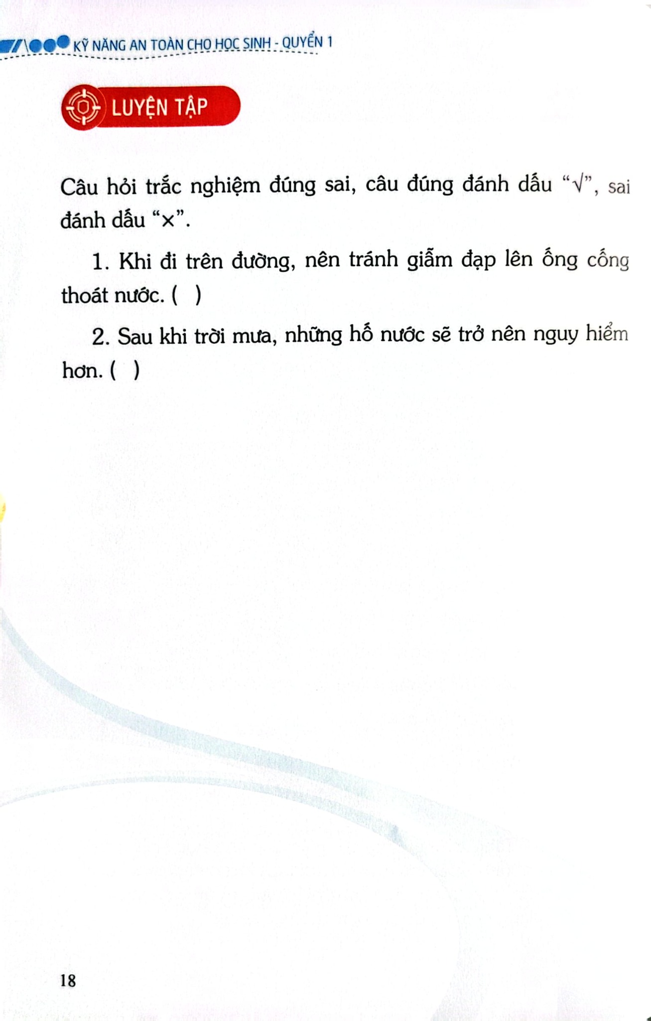 Kỹ Năng An Toàn Cho Học Sinh - Quyển 1 - Đào Hồng Lượng, Lý Đại Xuân; Trần Giang Sơn