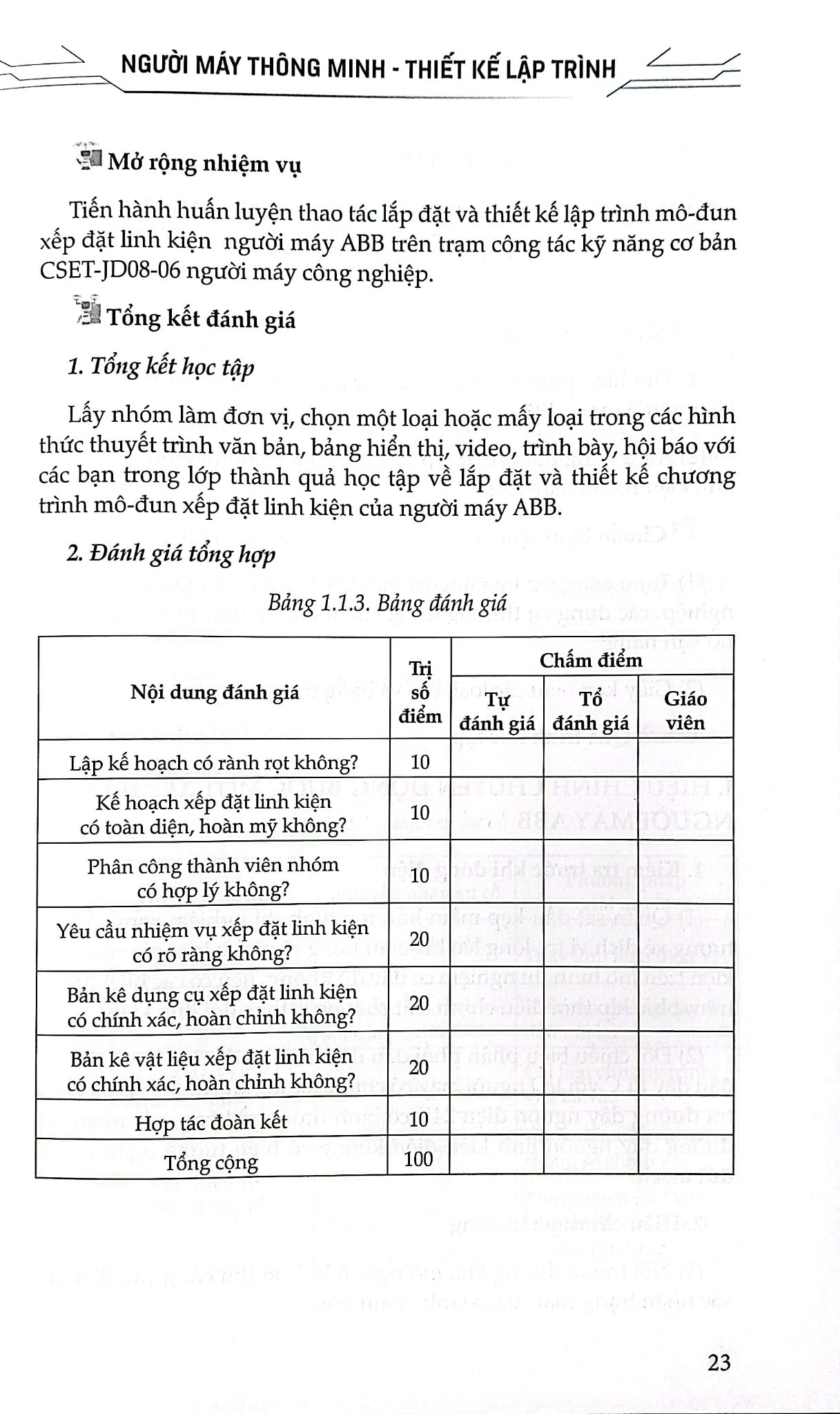 Người Máy Thông Minh -  Thiết Kế Lập Trình - Nhiều Tác Giả