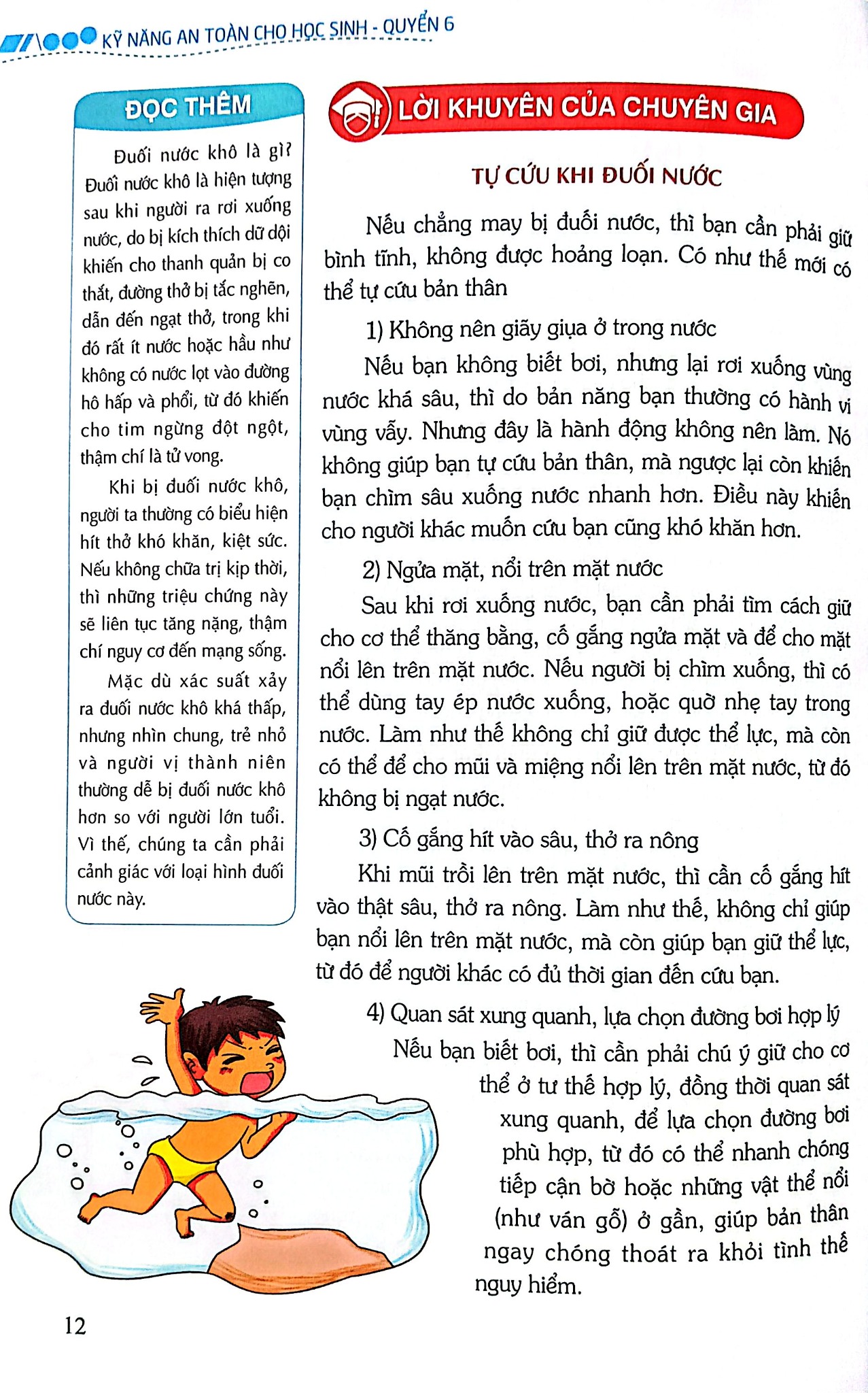 Kỹ Năng An Toàn Cho Học Sinh - Quyển 6 - Đào Hồng Lượng, Lý Đại Xuân; Trần Giang Sơn