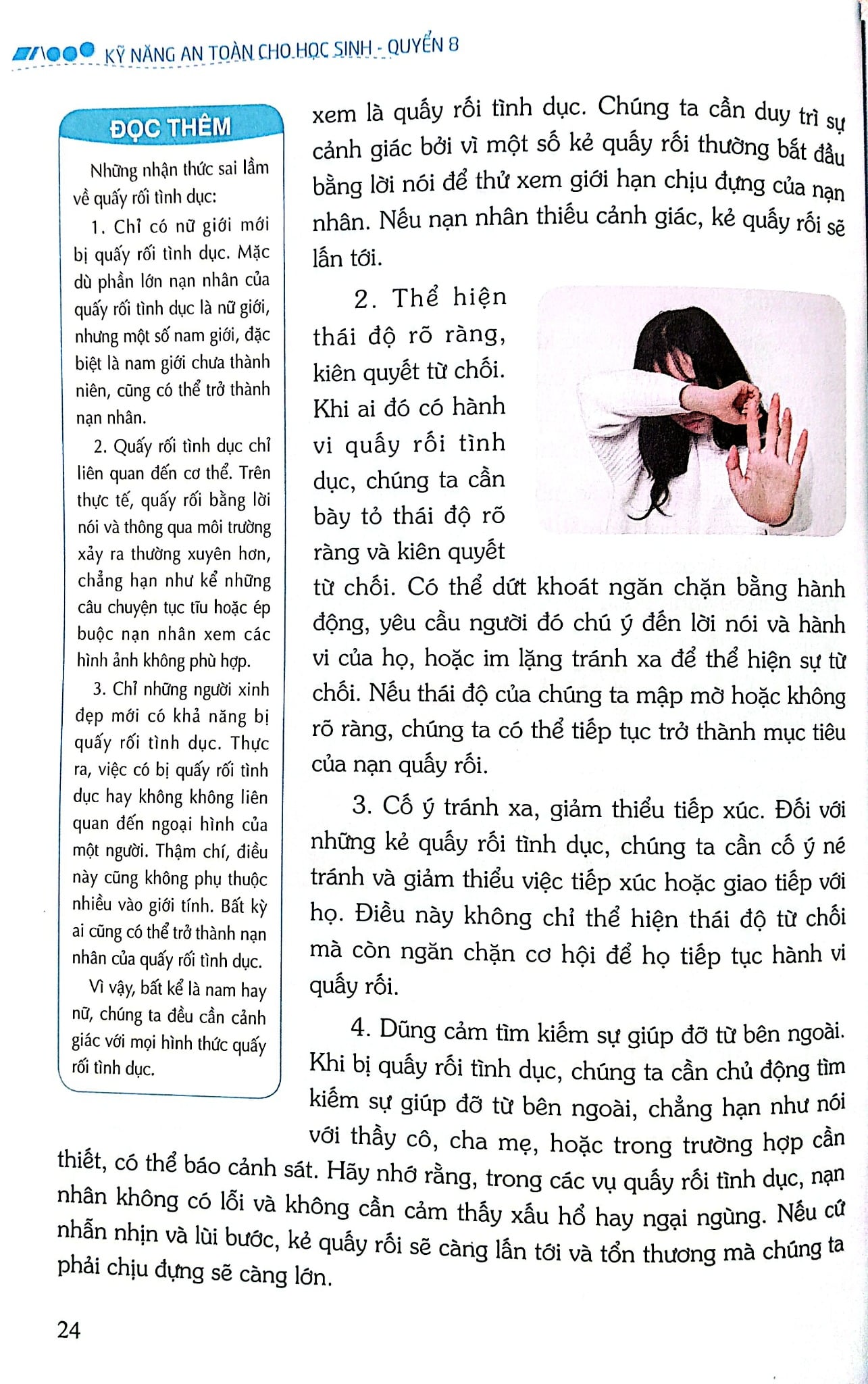 Kỹ Năng An Toàn Cho Học Sinh - Quyển 8 - Đào Hồng Lượng, Lý Đại Xuân; Trần Giang Sơn