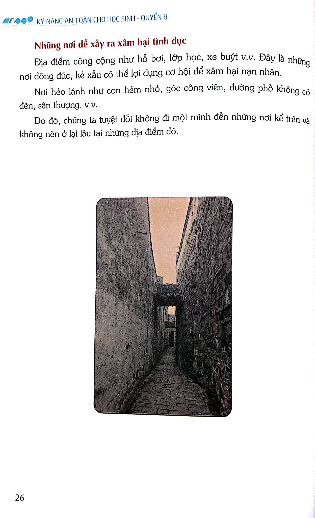 Kỹ Năng An Toàn Cho Học Sinh - Quyển 8 - Đào Hồng Lượng, Lý Đại Xuân; Trần Giang Sơn