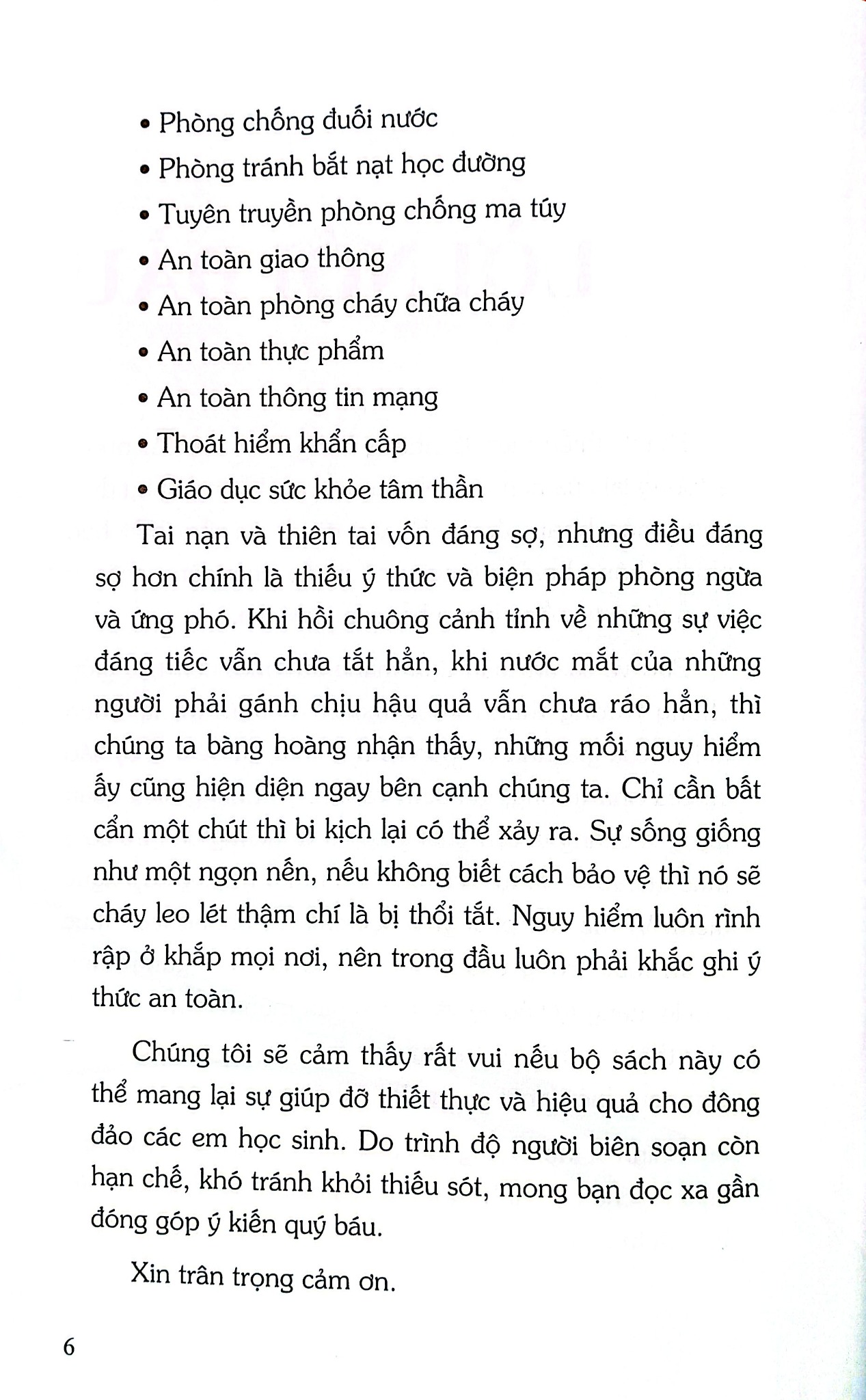 Kỹ Năng An Toàn Cho Học Sinh - Quyển 8 - Đào Hồng Lượng, Lý Đại Xuân; Trần Giang Sơn
