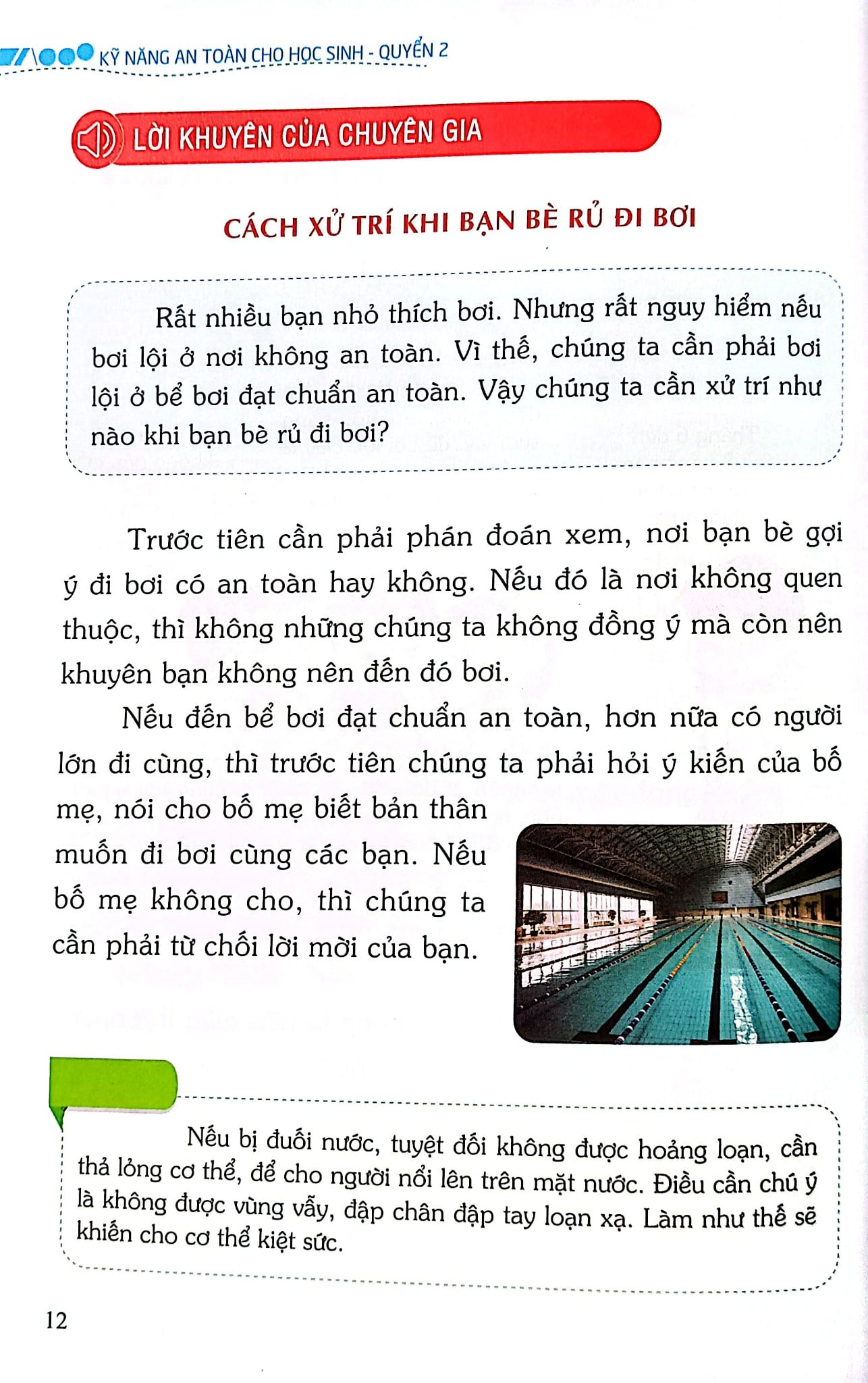 Kỹ Năng An Toàn Cho Học Sinh - Quyển 2 - Đào Hồng Lượng, Lý Đại Xuân; Trần Giang Sơn