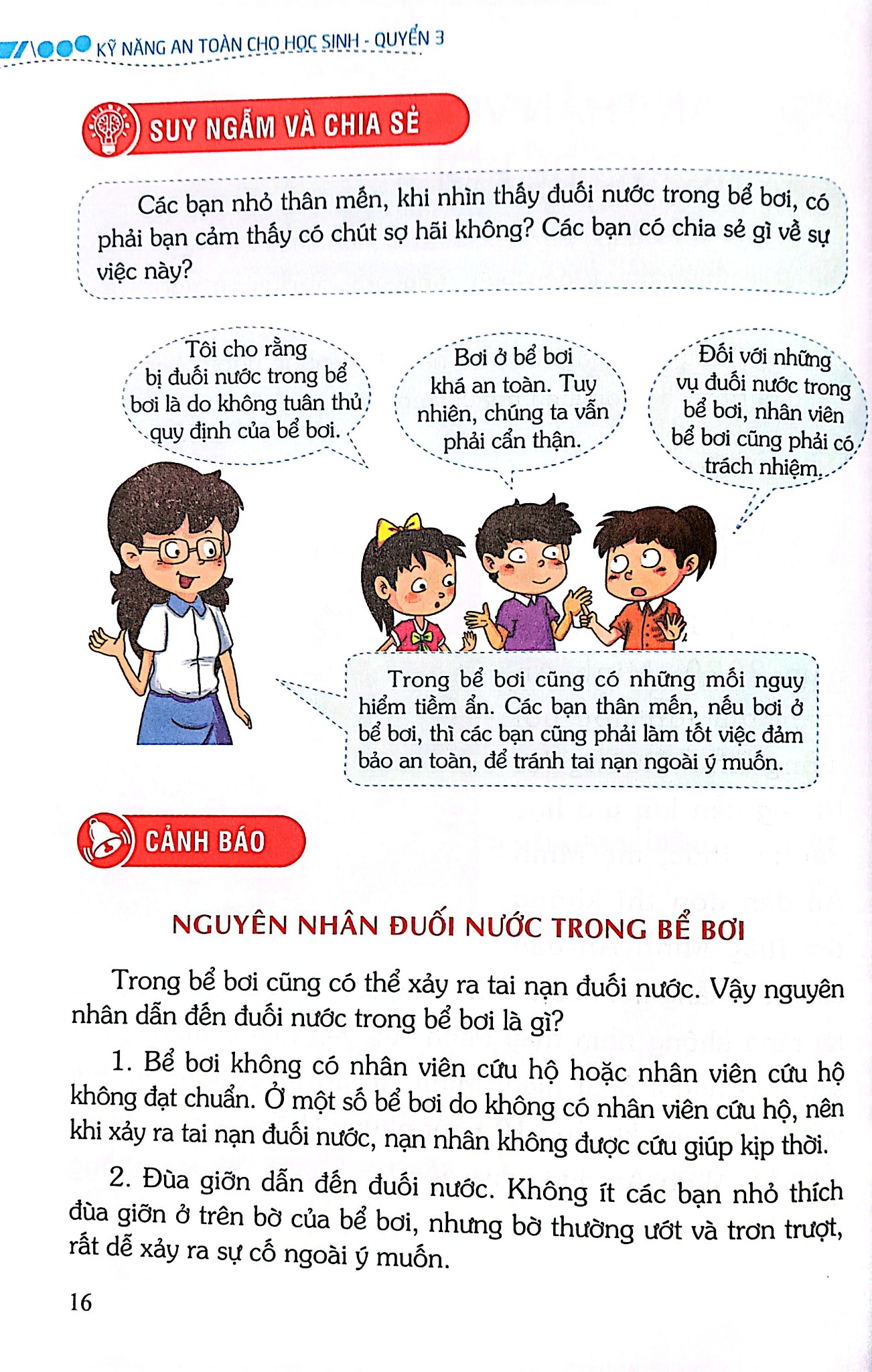 Kỹ Năng An Toàn Cho Học Sinh - Quyển 3 - Đào Hồng Lượng, Lý Đại Xuân; Trần Giang Sơn