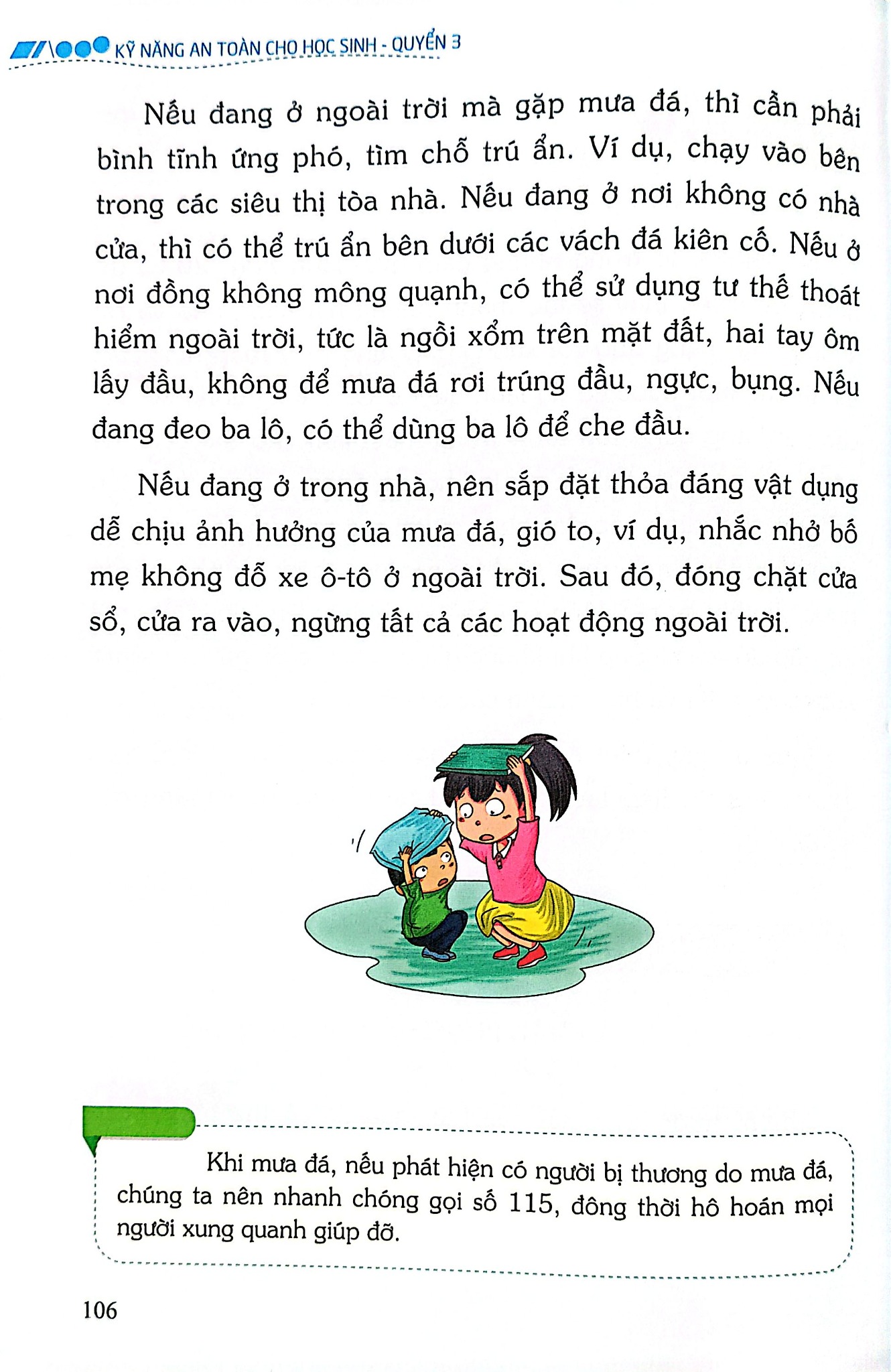 Kỹ Năng An Toàn Cho Học Sinh - Quyển 3 - Đào Hồng Lượng, Lý Đại Xuân; Trần Giang Sơn