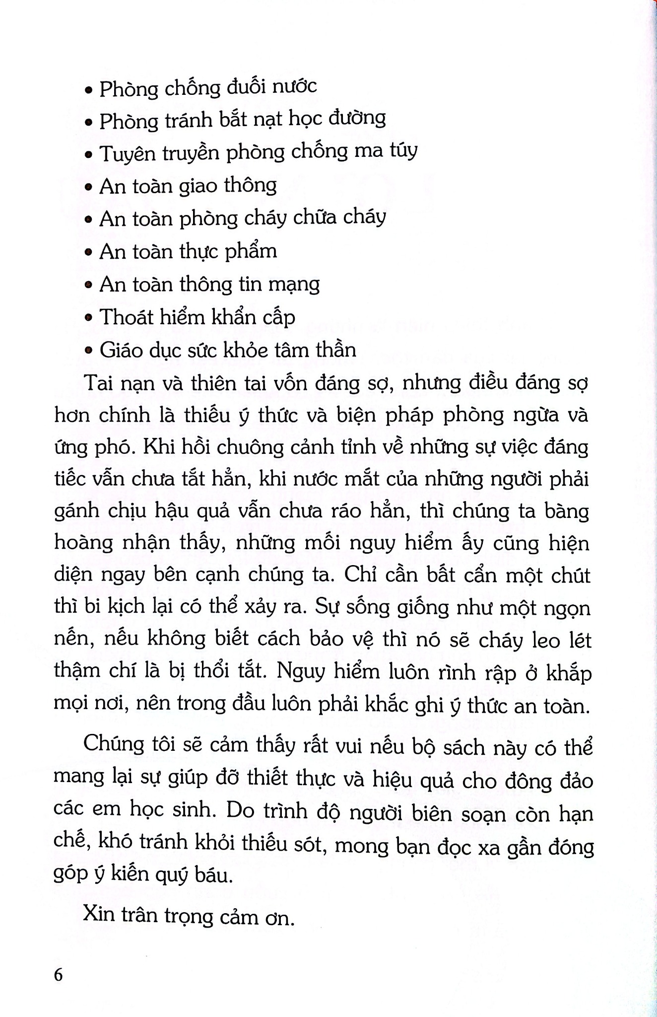 Kỹ Năng An Toàn Cho Học Sinh - Quyển 3 - Đào Hồng Lượng, Lý Đại Xuân; Trần Giang Sơn