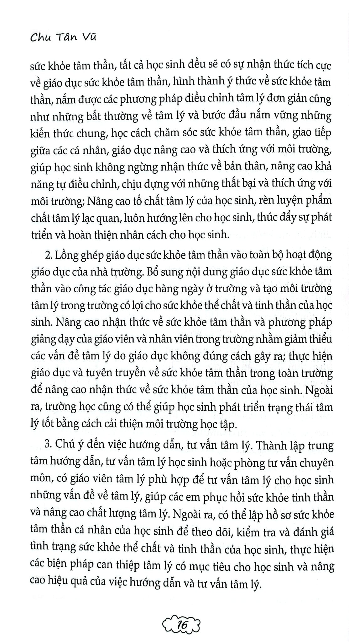 Những Phân Tích Và Lời Khuyên Của Các Chuyên Gia - Tình Cảm Tuổi Vị Thành Niên - Chu Tân Vũ;
Phạm Thị Anh Đào