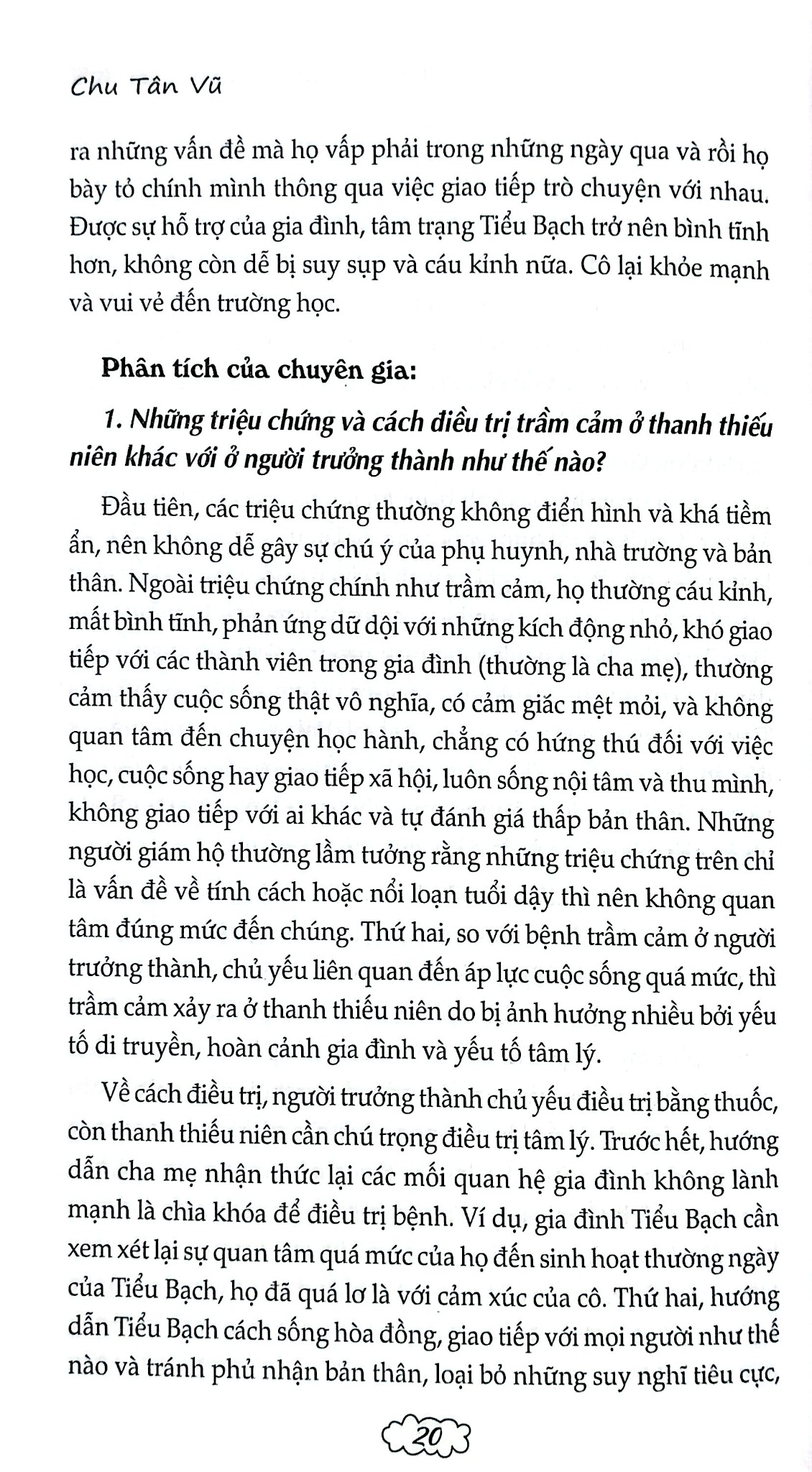 Những Phân Tích Và Lời Khuyên Của Các Chuyên Gia - Tình Cảm Tuổi Vị Thành Niên - Chu Tân Vũ;
Phạm Thị Anh Đào