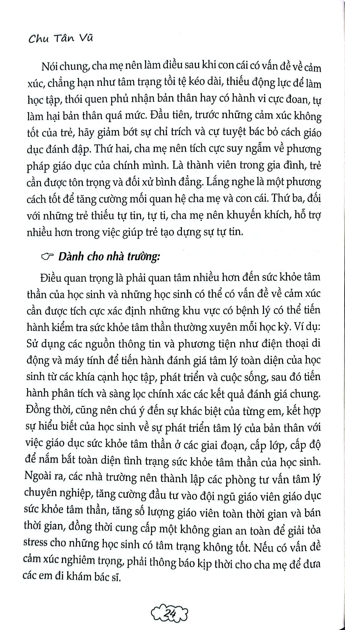 Những Phân Tích Và Lời Khuyên Của Các Chuyên Gia - Tình Cảm Tuổi Vị Thành Niên - Chu Tân Vũ;
Phạm Thị Anh Đào