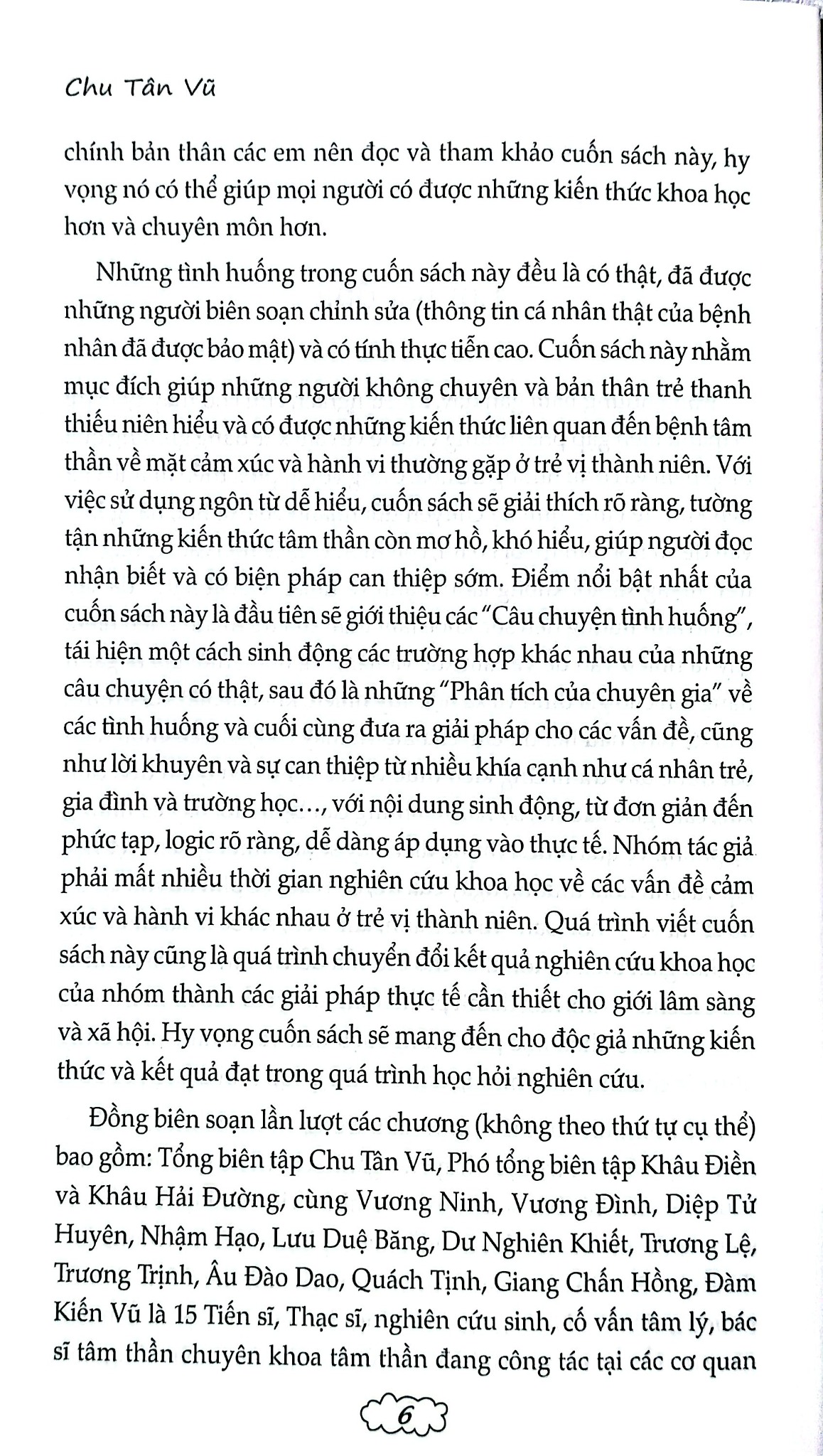 Những Phân Tích Và Lời Khuyên Của Các Chuyên Gia - Tình Cảm Tuổi Vị Thành Niên - Chu Tân Vũ;
Phạm Thị Anh Đào