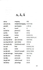 Từ Điển Đối Chiếu Thuật Ngữ Ngôn Ngữ Học (Việt - Anh - Hàn, Hàn - Việt - Anh, Anh - Hàn - Việt) - Nguyễn Thiện Giáp Hoàng Thị Yến