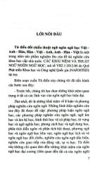 Từ Điển Đối Chiếu Thuật Ngữ Ngôn Ngữ Học (Việt - Anh - Hàn, Hàn - Việt - Anh, Anh - Hàn - Việt) - Nguyễn Thiện Giáp Hoàng Thị Yến