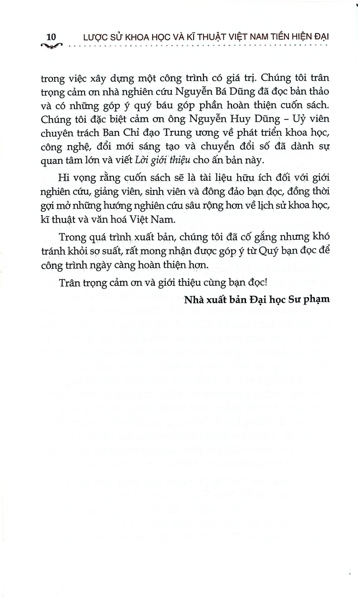 Lược Sử Khoa Học Và Kĩ Thuật Việt Nam Tiền Hiện Đại - Bìa Mềm - Nhiều Tác Giả
