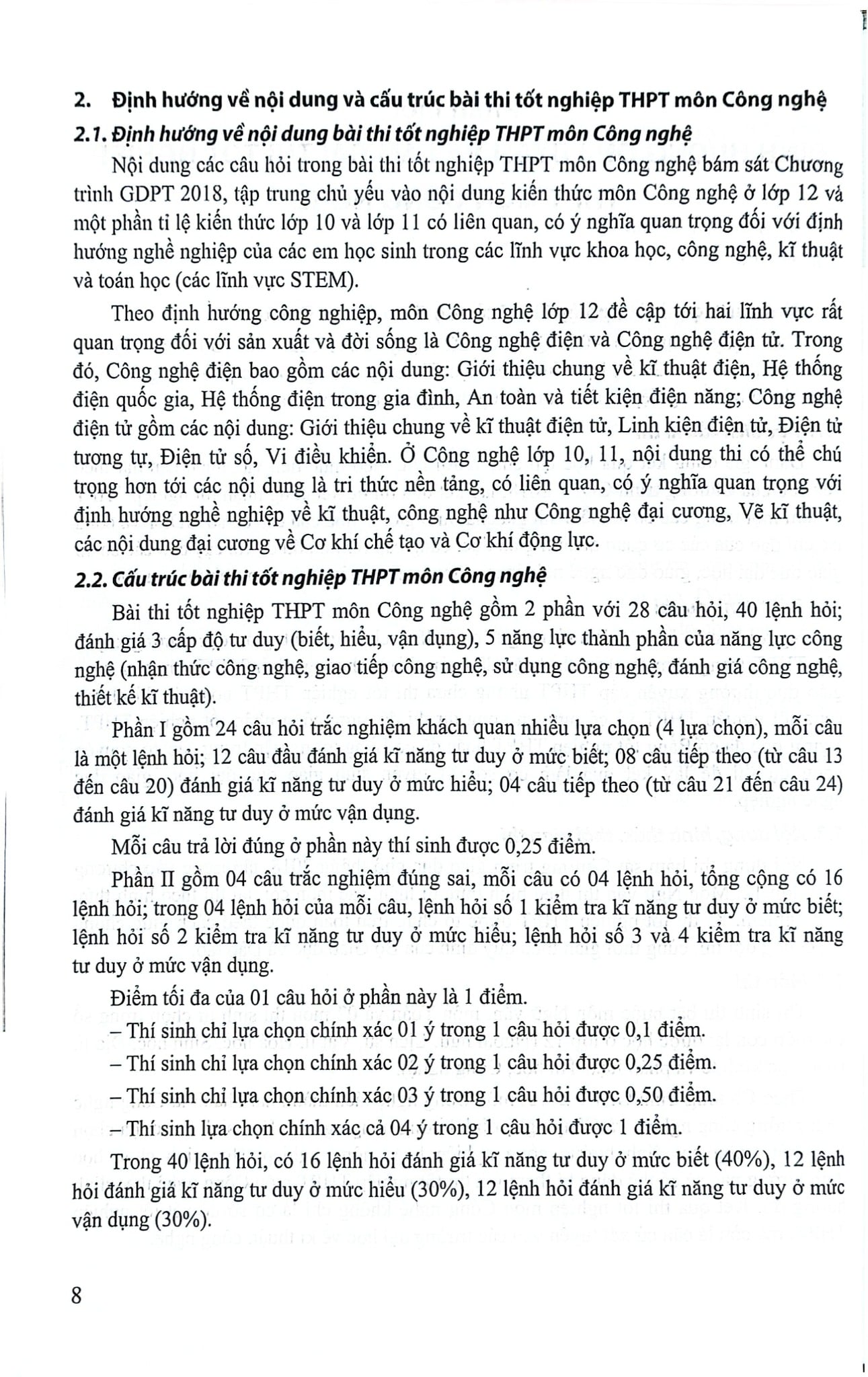 Ôn Luyện Trắc Nghiệm Thi Tốt Nghiệp Trung Học Phổ Thông Môn Công Nghệ - Định Hướng Công Nghiệp - Lê Huy Hoàng (Chủ biên)