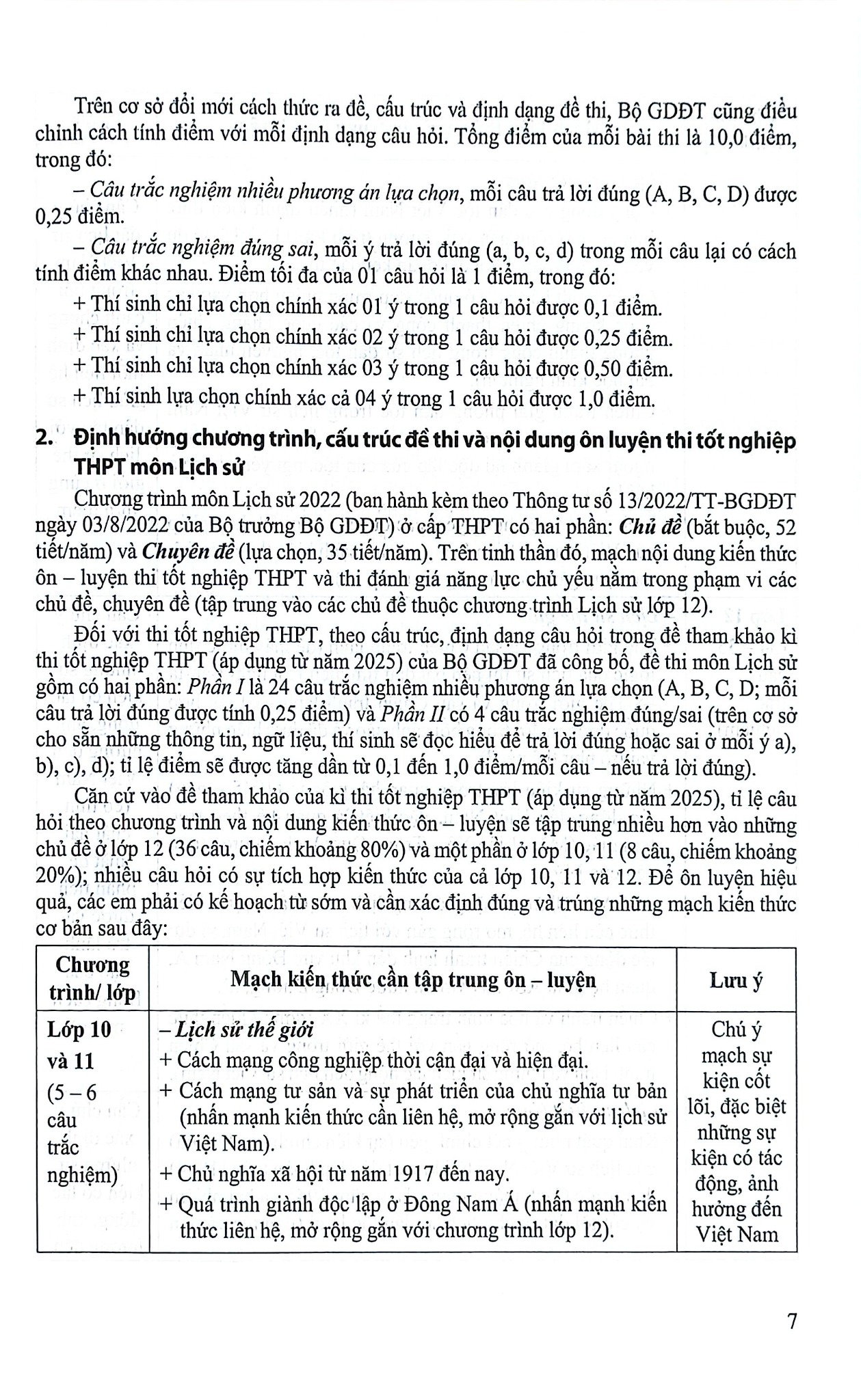 Ôn Luyện Trắc Nghiệm Thi Tốt Nghiệp Trung Học Phổ Thông Môn Lịch Sử - Nguyễn Mạnh Hưởng (Chủ biên)